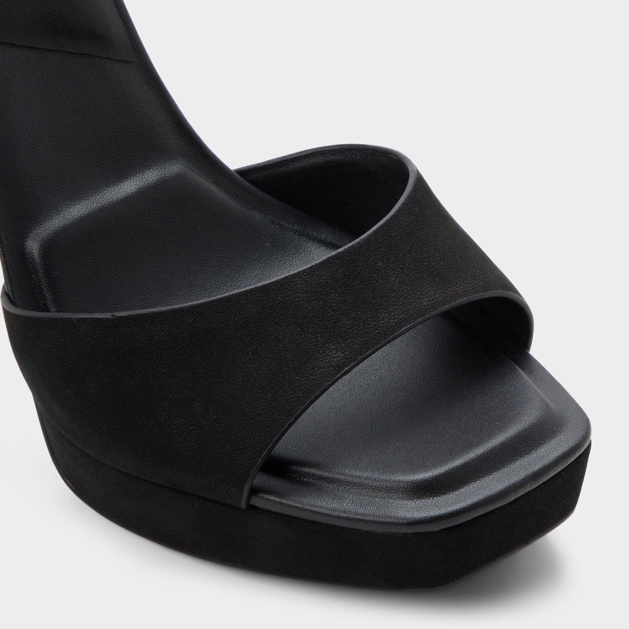 Aldo Medusa in Other Black 14266744 - Strappy heeled sandal, Platform