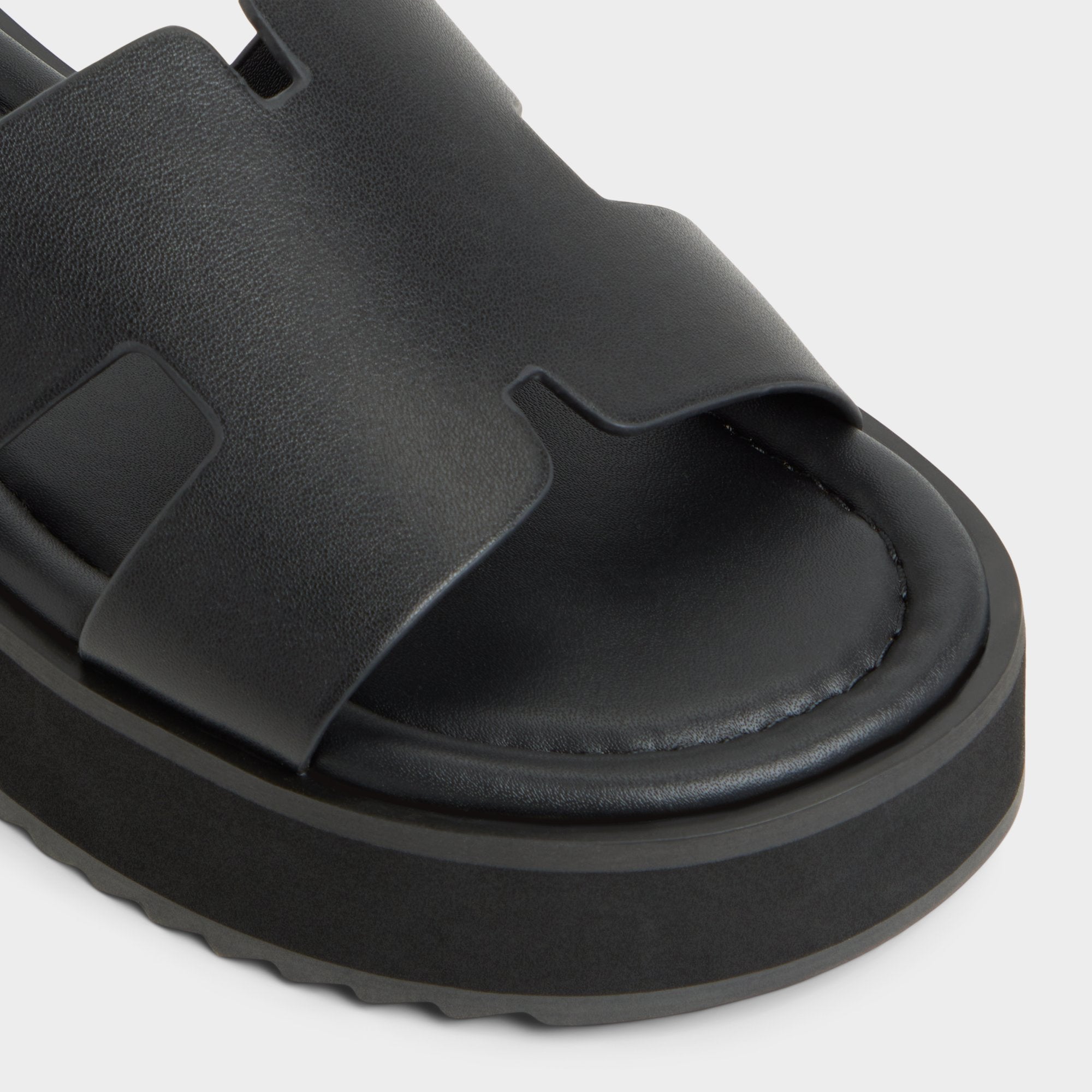 Aldo Anayelie in Black - Slide sandal, Platform