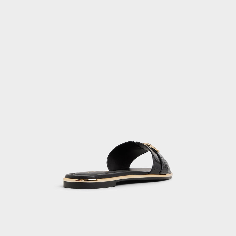 Aldo Darlina in Black - Slide sandal