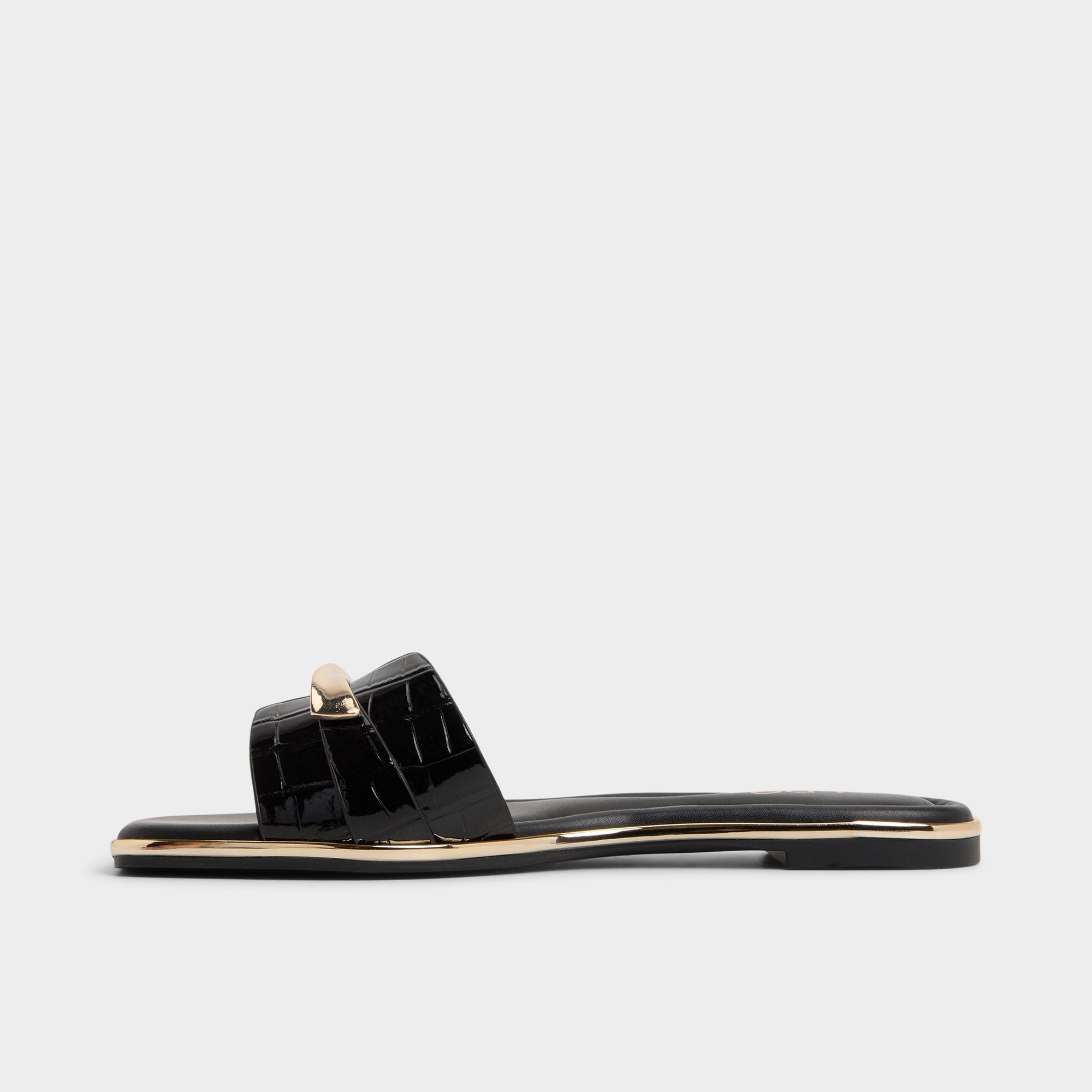 Aldo Darlina in Black - Slide sandal