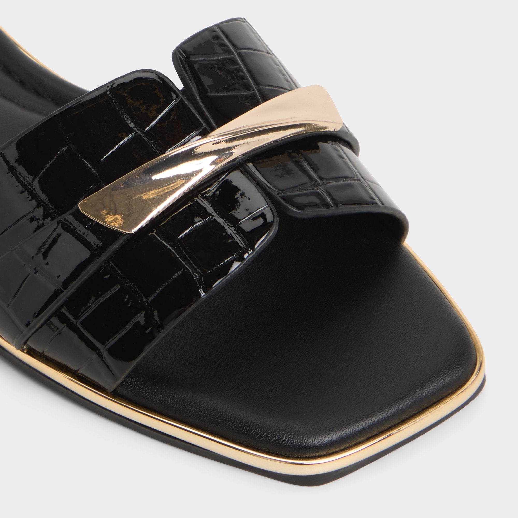 Aldo Darlina in Black - Slide sandal