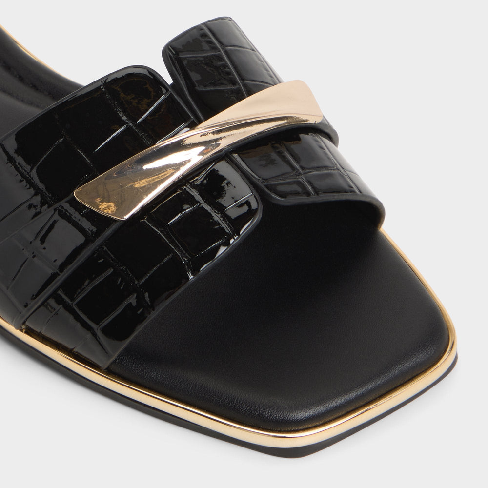 Aldo Darlina in Black - Slide sandal