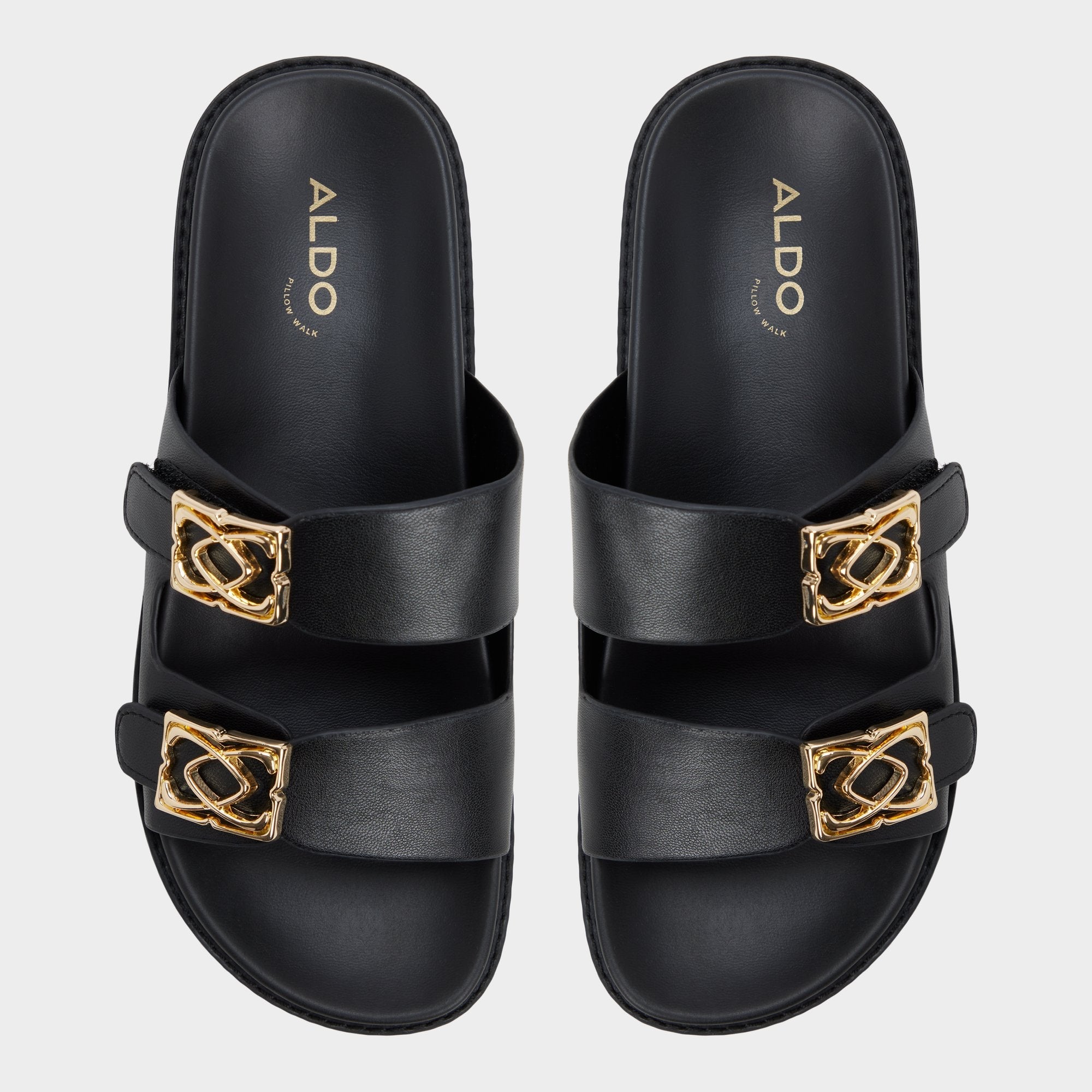 Aldo Mungos in Black - Footbed sandal, Footbed sandal
