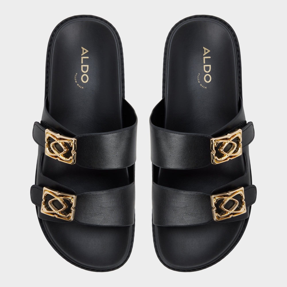 Aldo Mungos in Black - Footbed sandal, Footbed sandal