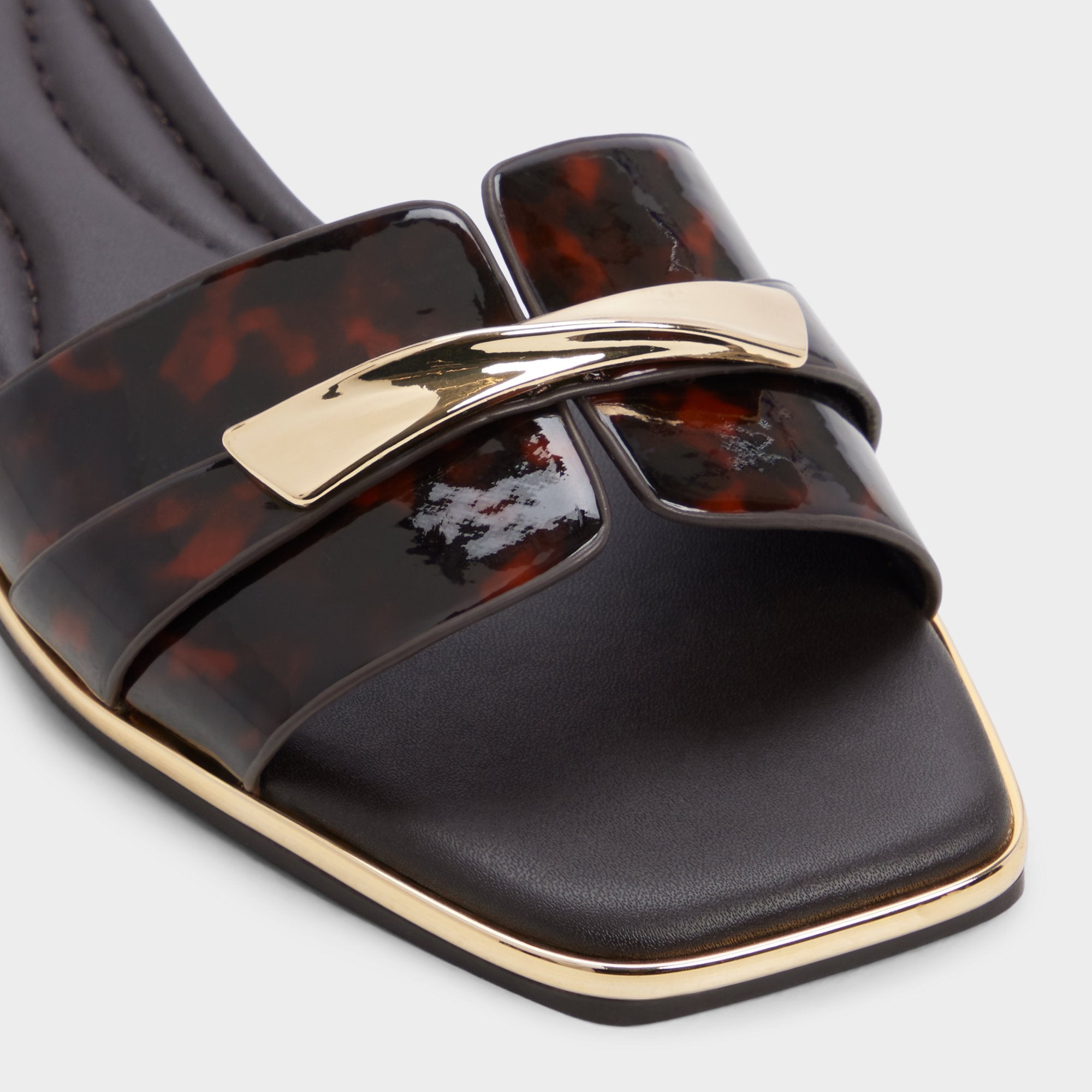 Aldo Darlina in Open Brown - Slide sandal