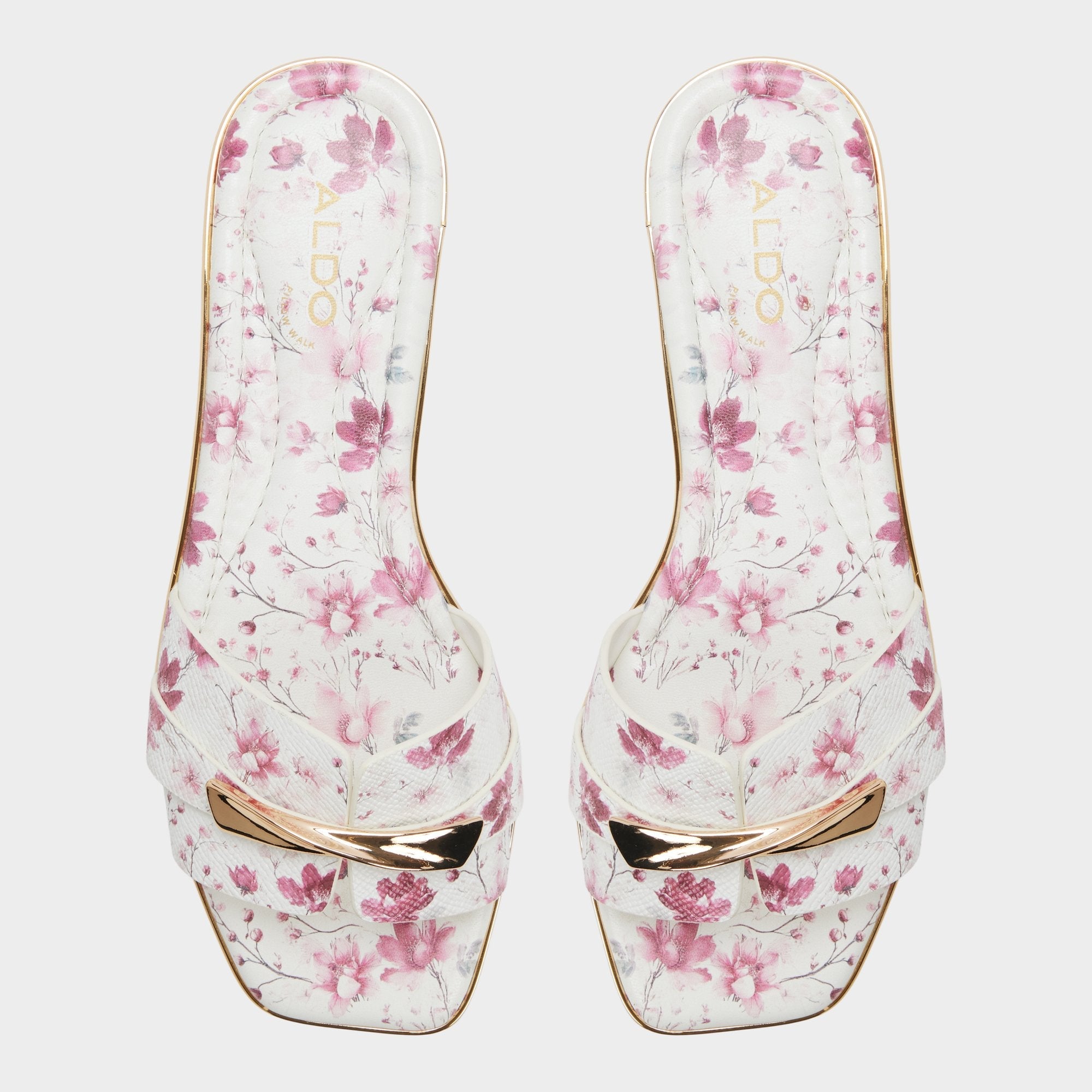 Aldo Darlina in White Combo - Slide sandal