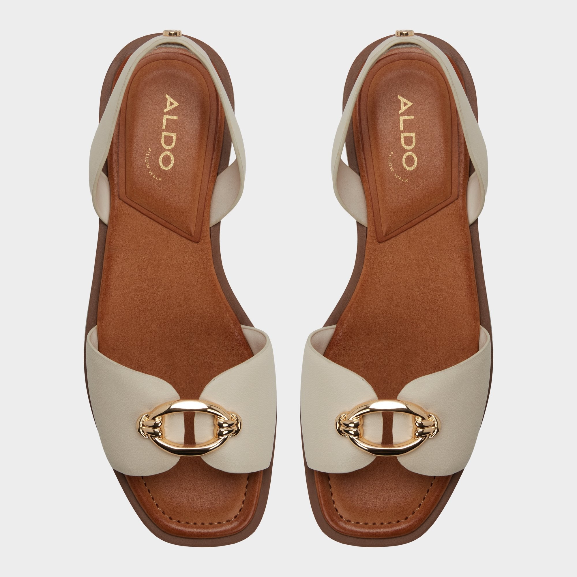 Aldo Calelian in Other White - Flat sandal