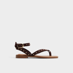Aldo Daressi in Dark Brown - Flat sandal
