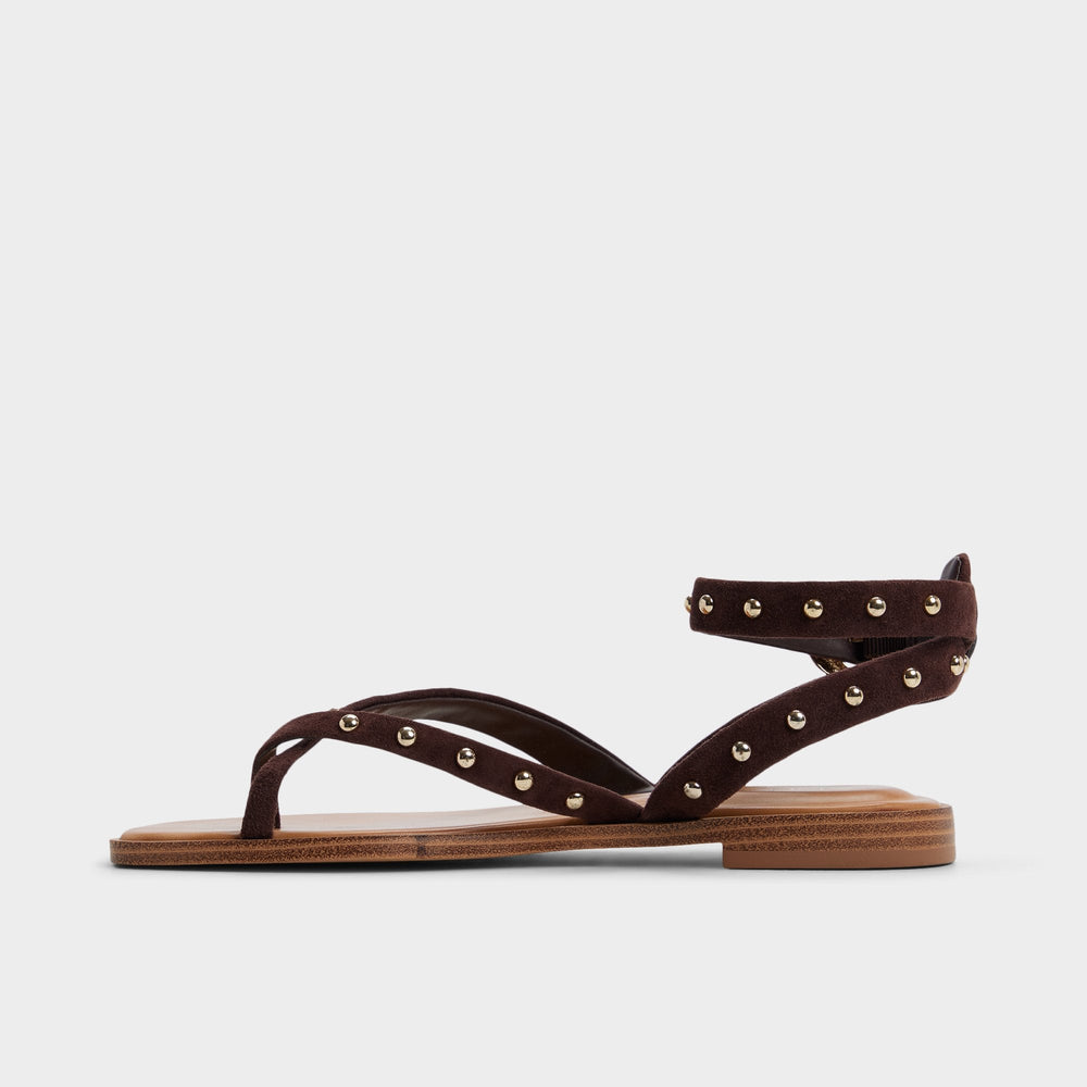 Aldo Daressi in Dark Brown - Flat sandal