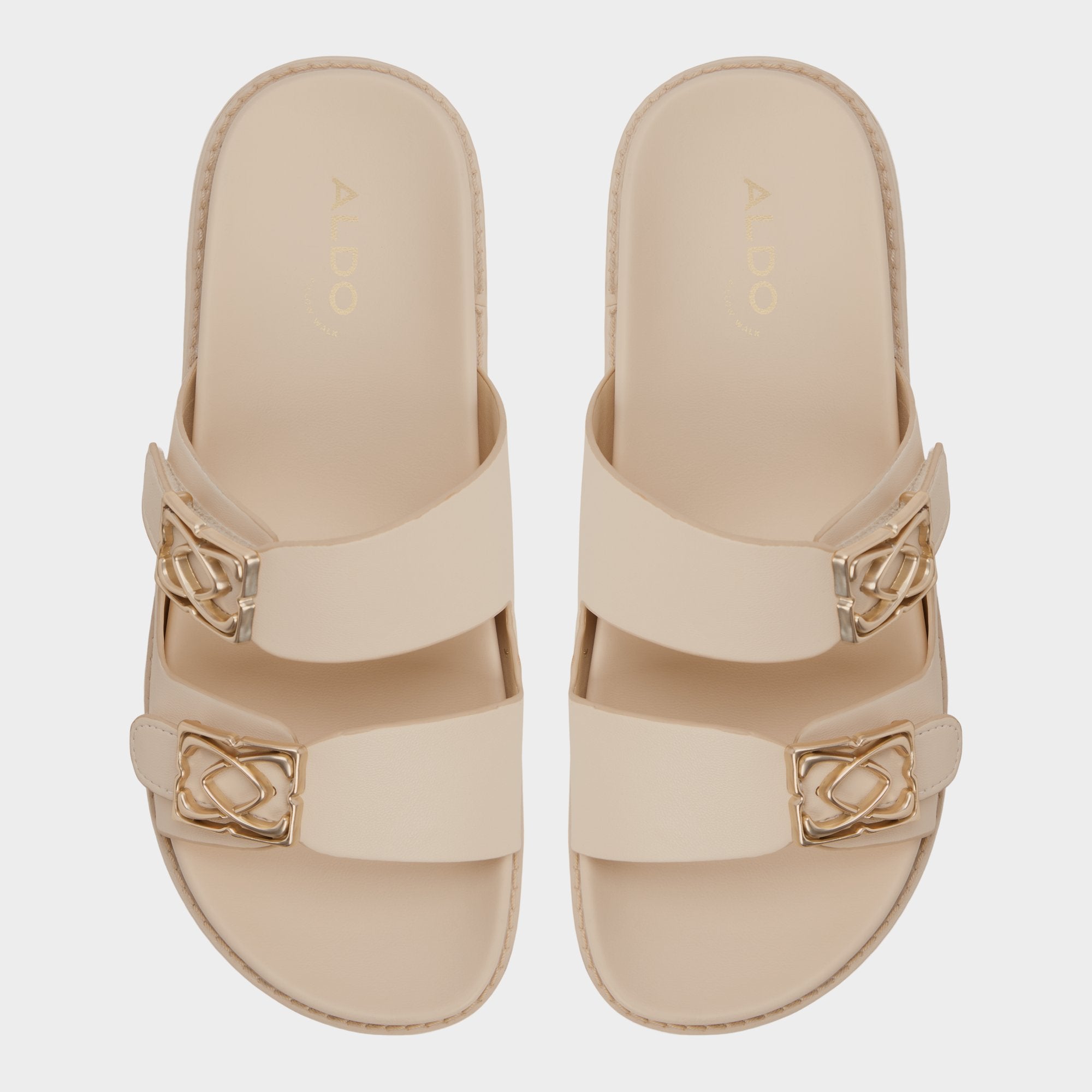 Aldo Mungos in Cream - Footbed sandal, Footbed sandal