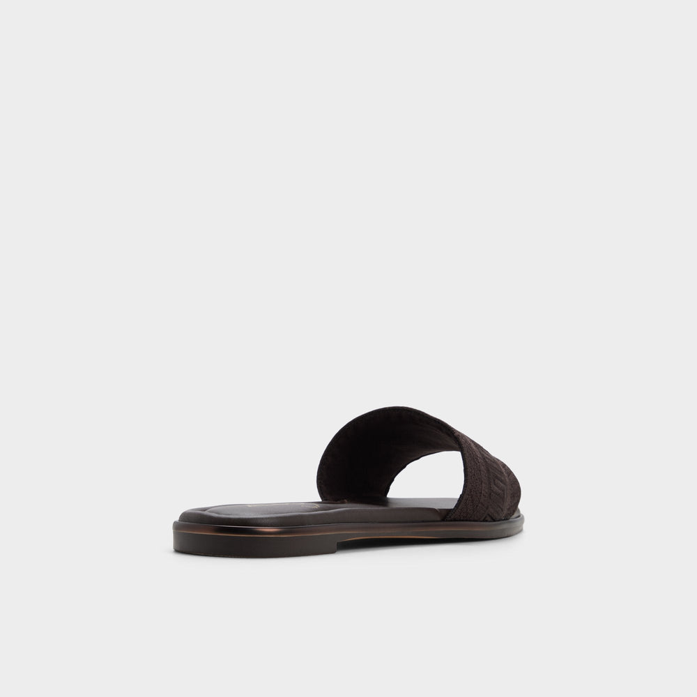 Aldo Oceania in Dark Brown 14298155 - Slide sandal