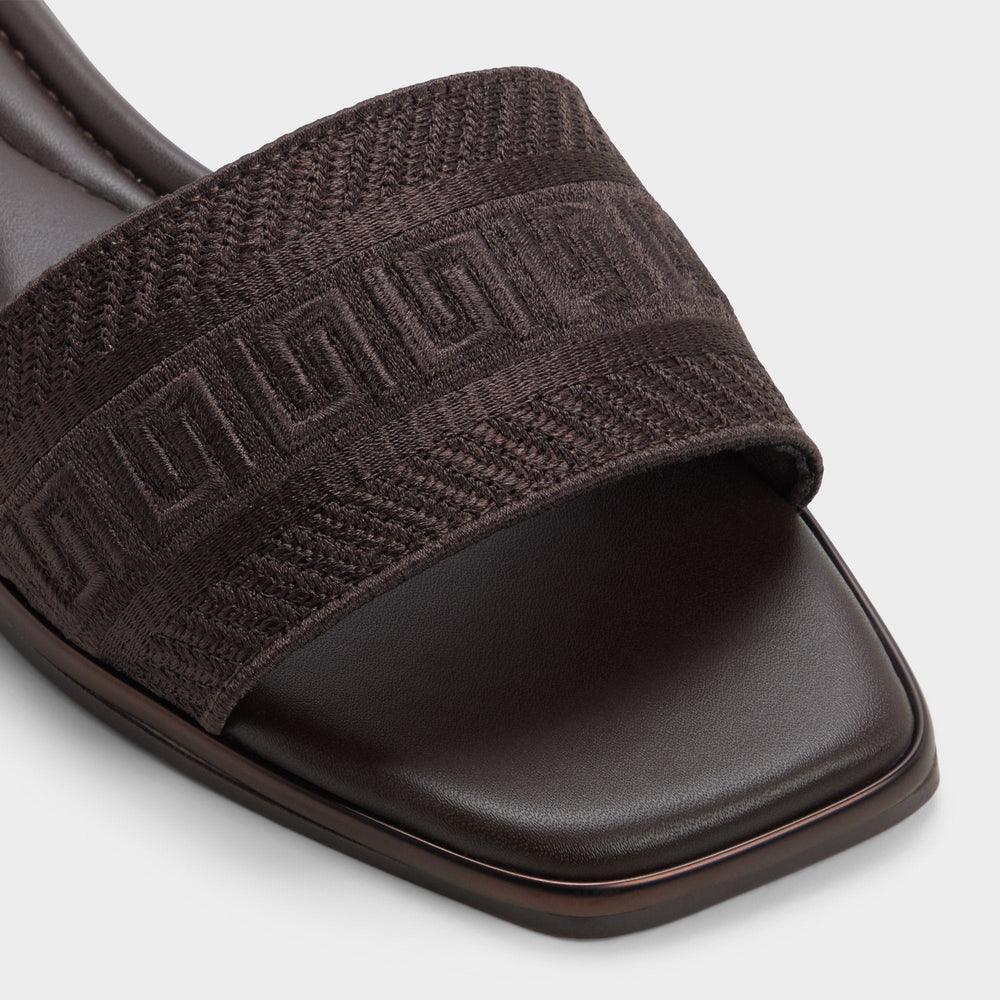 Aldo Oceania in Dark Brown 14298155 - Slide sandal