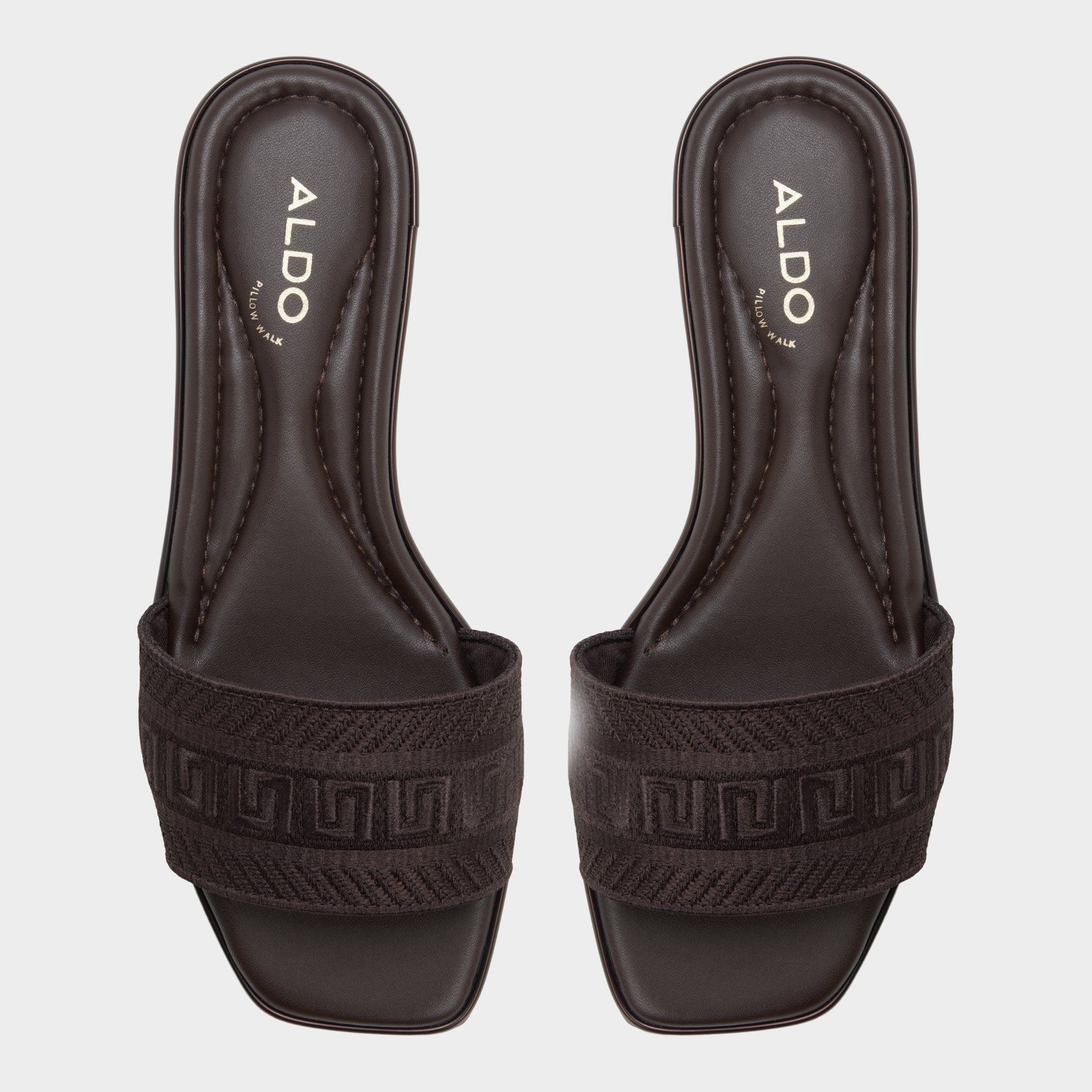 Aldo Oceania in Dark Brown 14298155 - Slide sandal