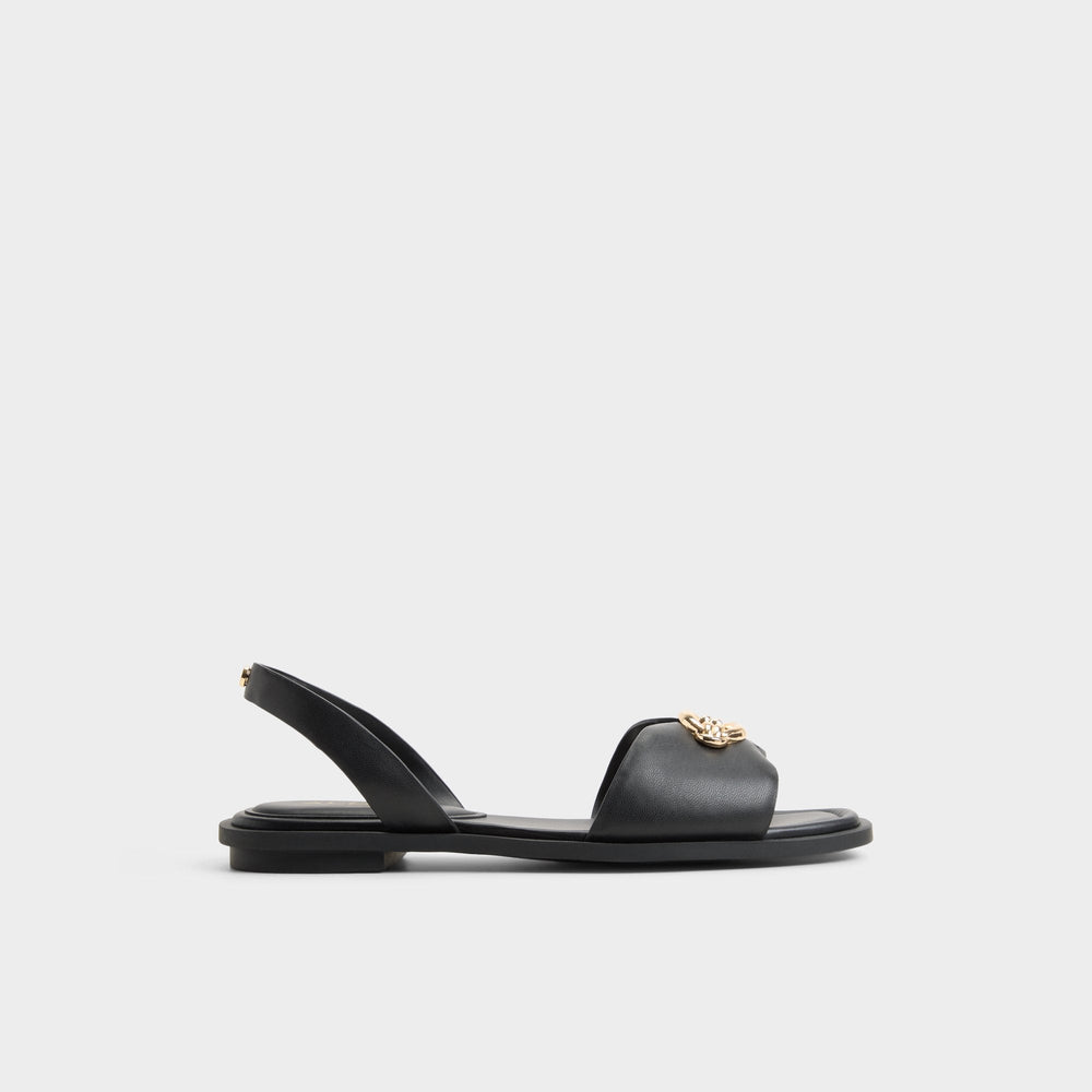 Aldo Calelian in Black - Flat sandal