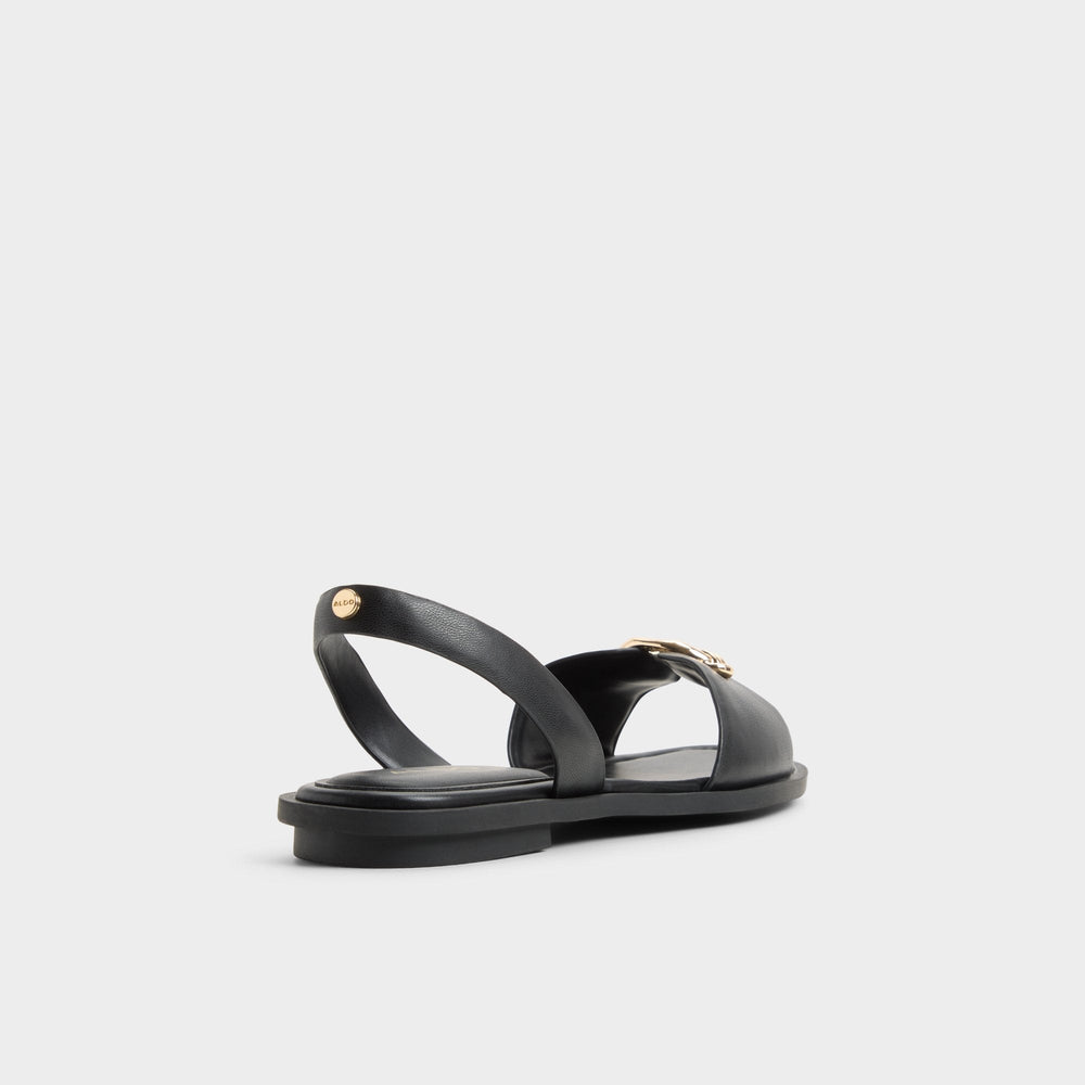 Aldo Calelian in Black - Flat sandal