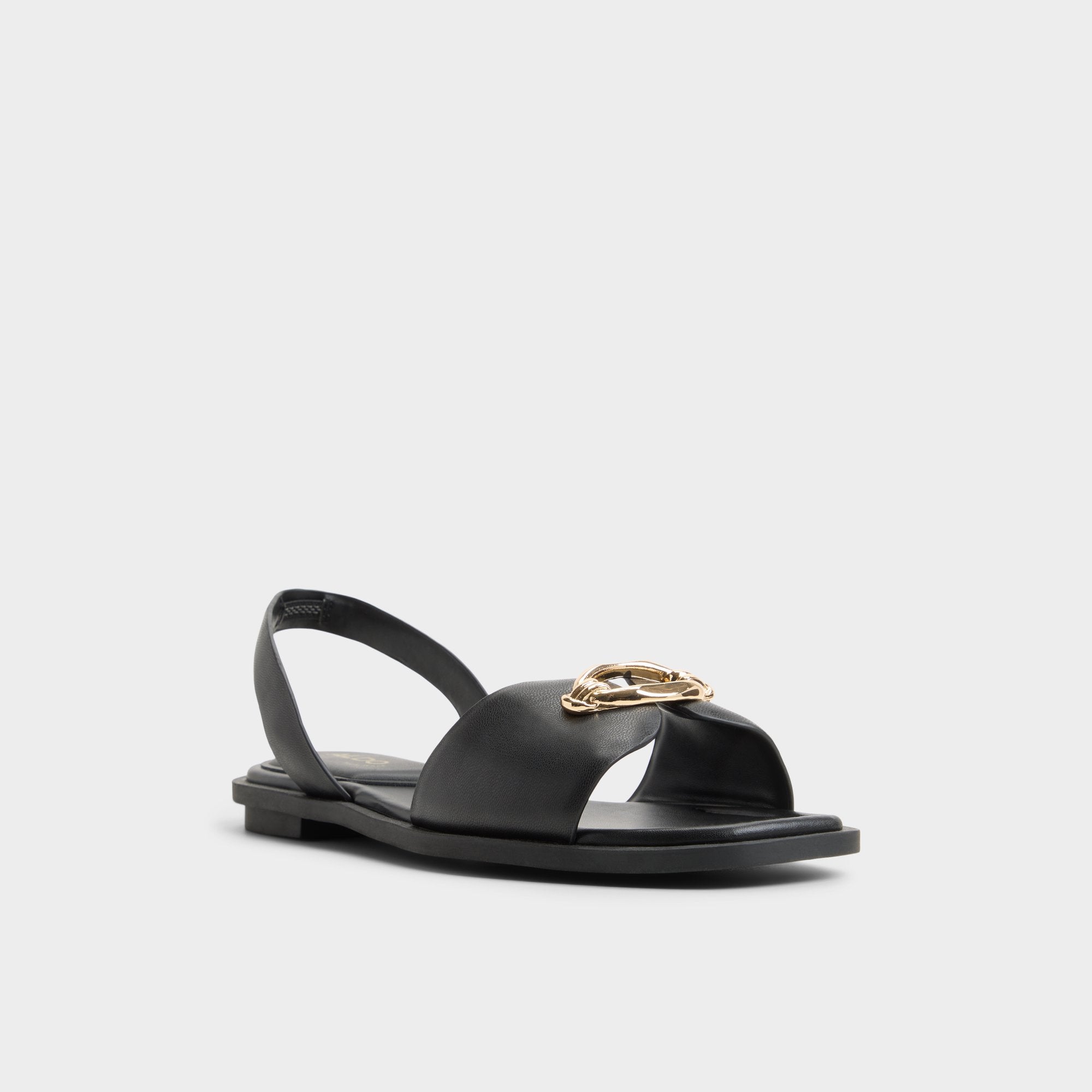 Aldo Calelian in Black - Flat sandal