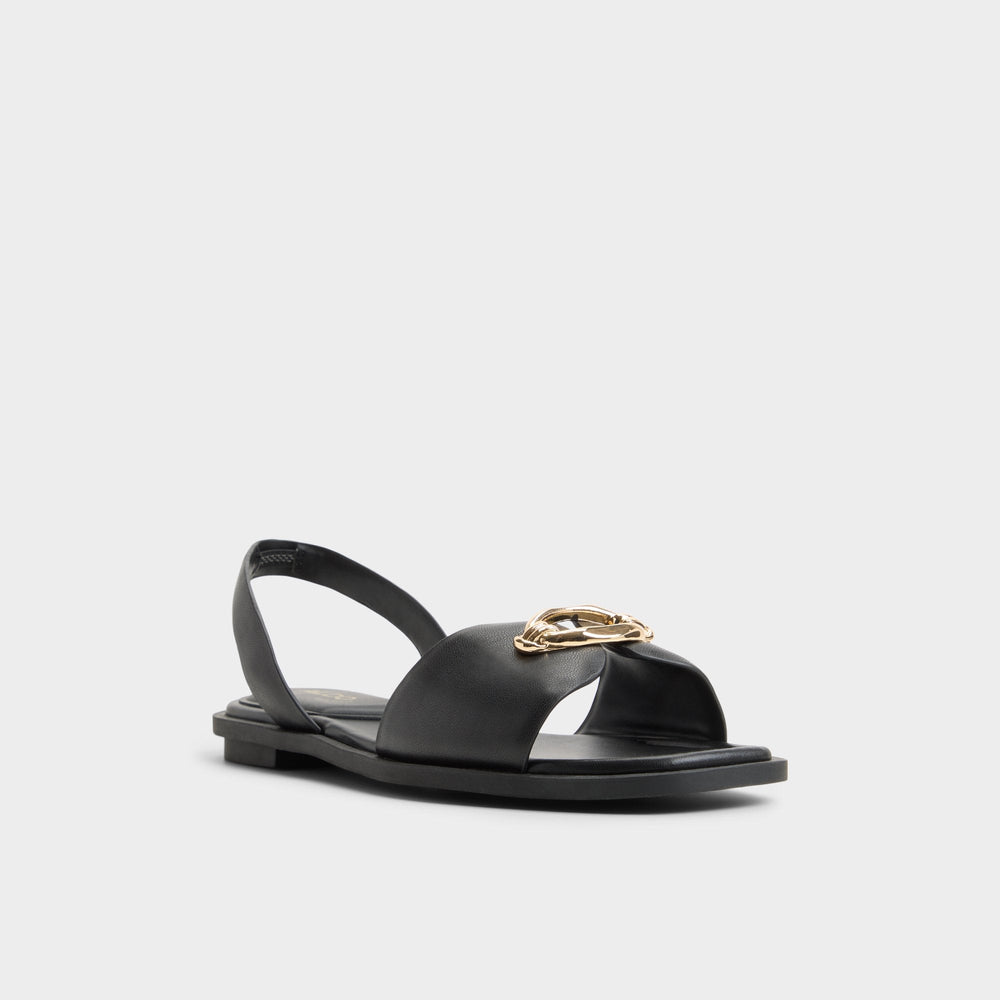 Aldo Calelian in Black - Flat sandal