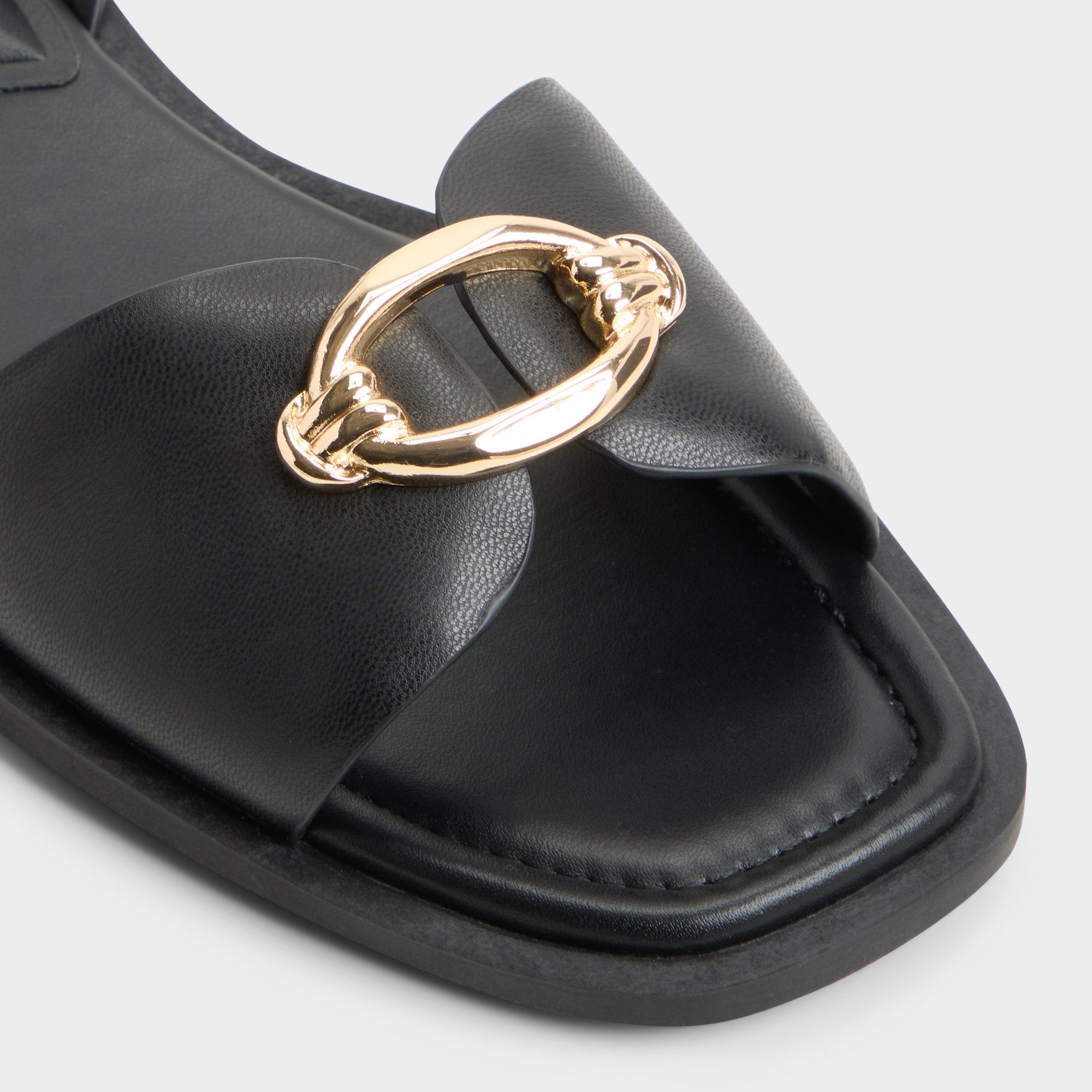 Aldo Calelian in Black - Flat sandal