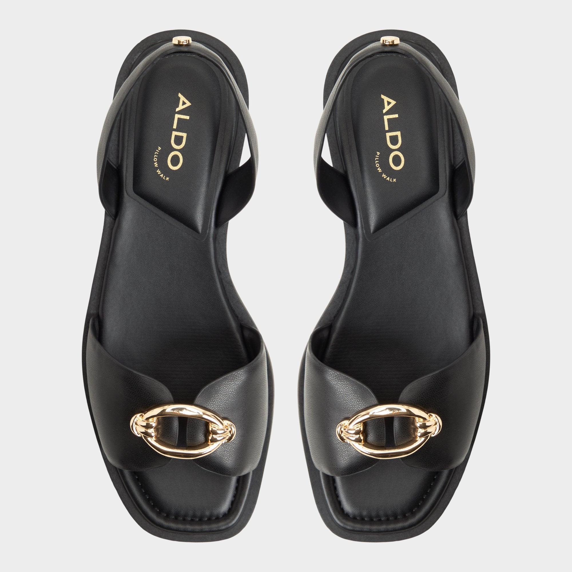 Aldo Calelian in Black - Flat sandal
