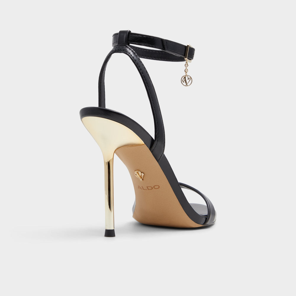 Aldo Maristou Black Women's Strappy sandals - Heeled sandal, Stiletto heel