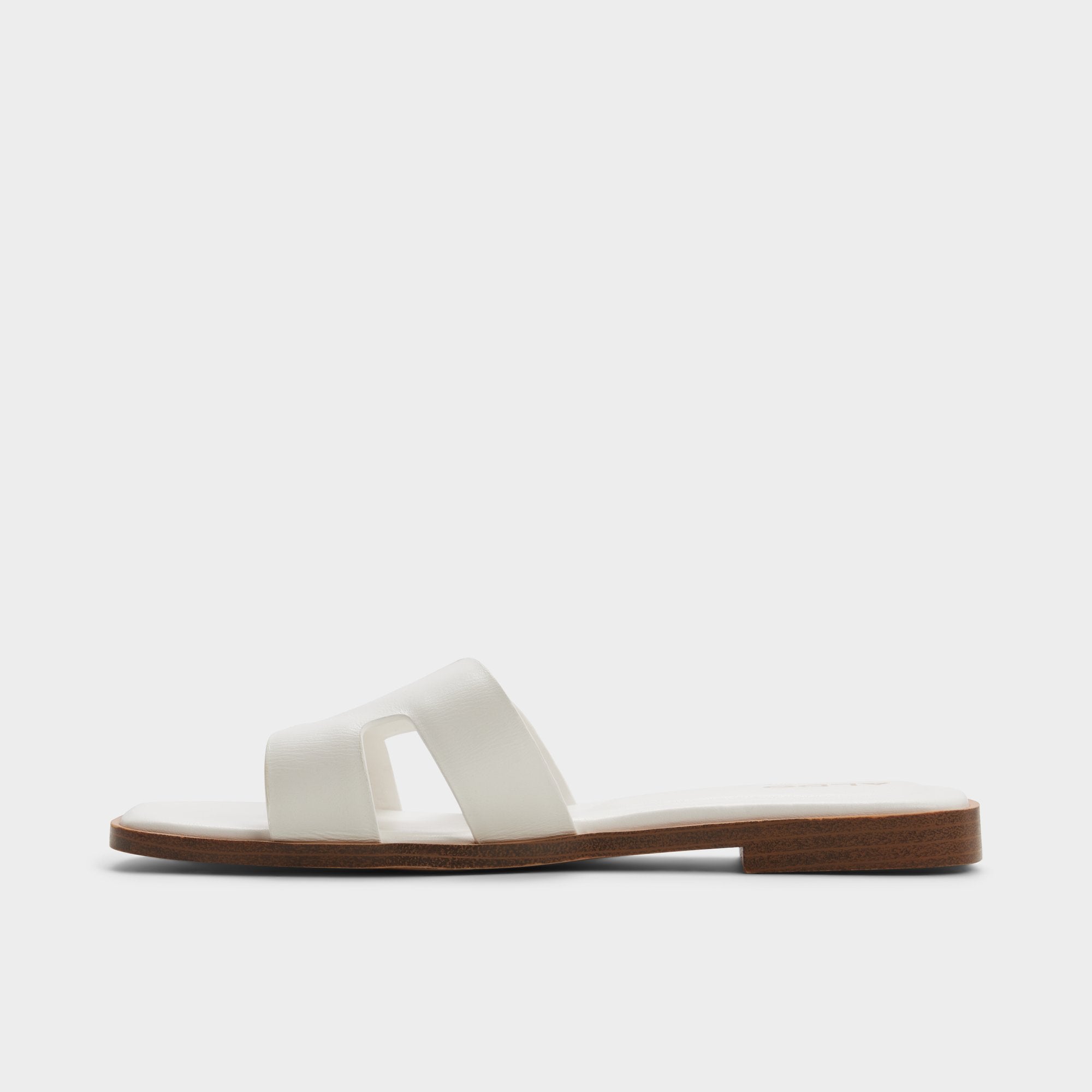 Aldo Itsandalb in White - Slide sandal