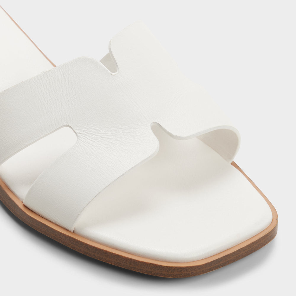Aldo Itsandalb in White - Slide sandal