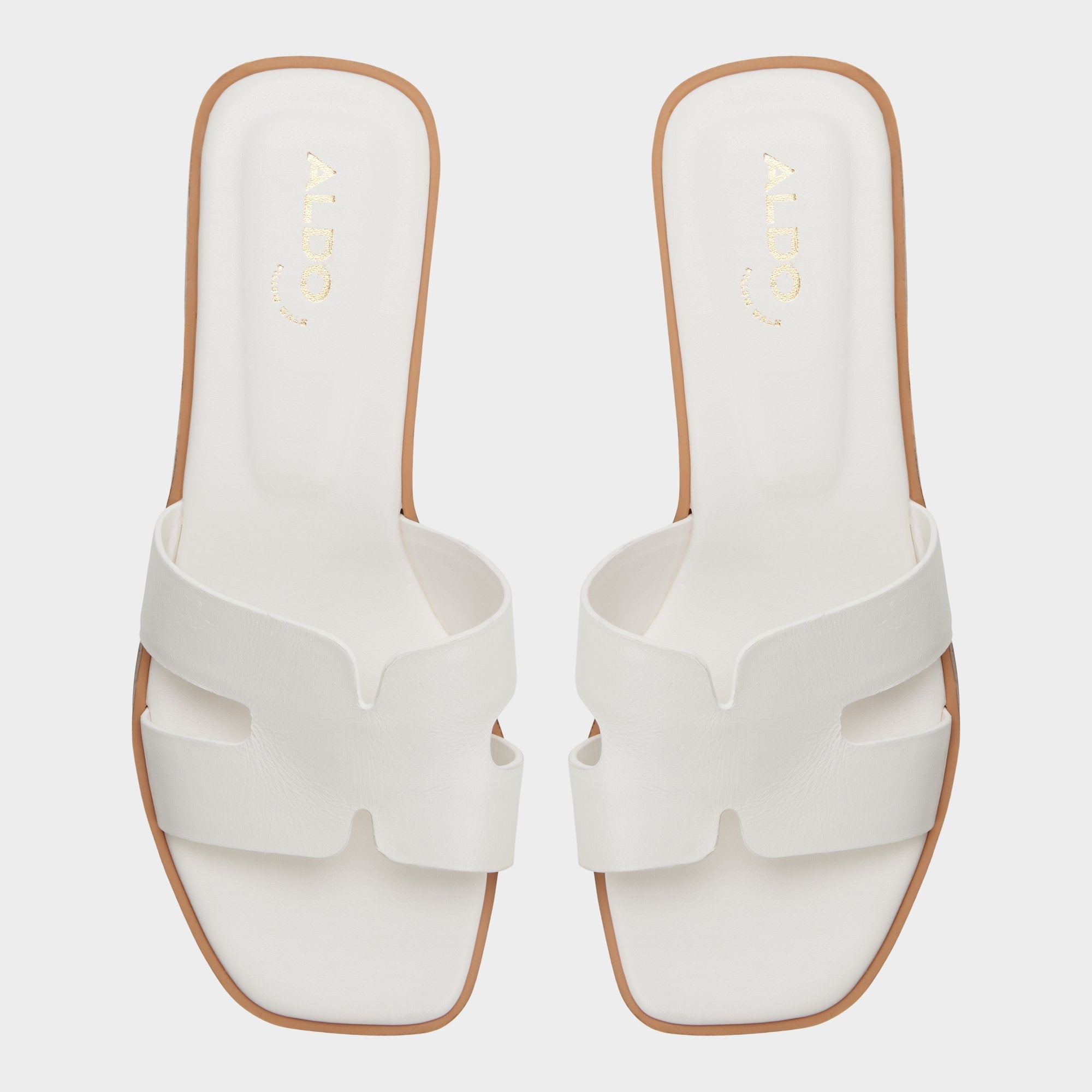 Aldo Itsandalb in White - Slide sandal