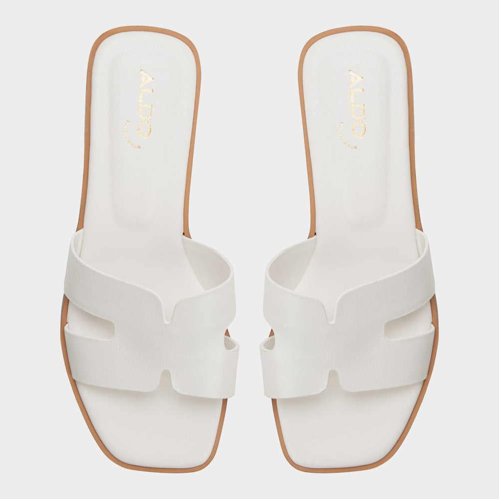 Aldo Itsandalb in White - Slide sandal