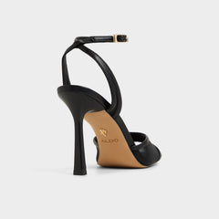 Aldo Sharra in Black 14119591 - Strappy heeled sandal, Stiletto heel