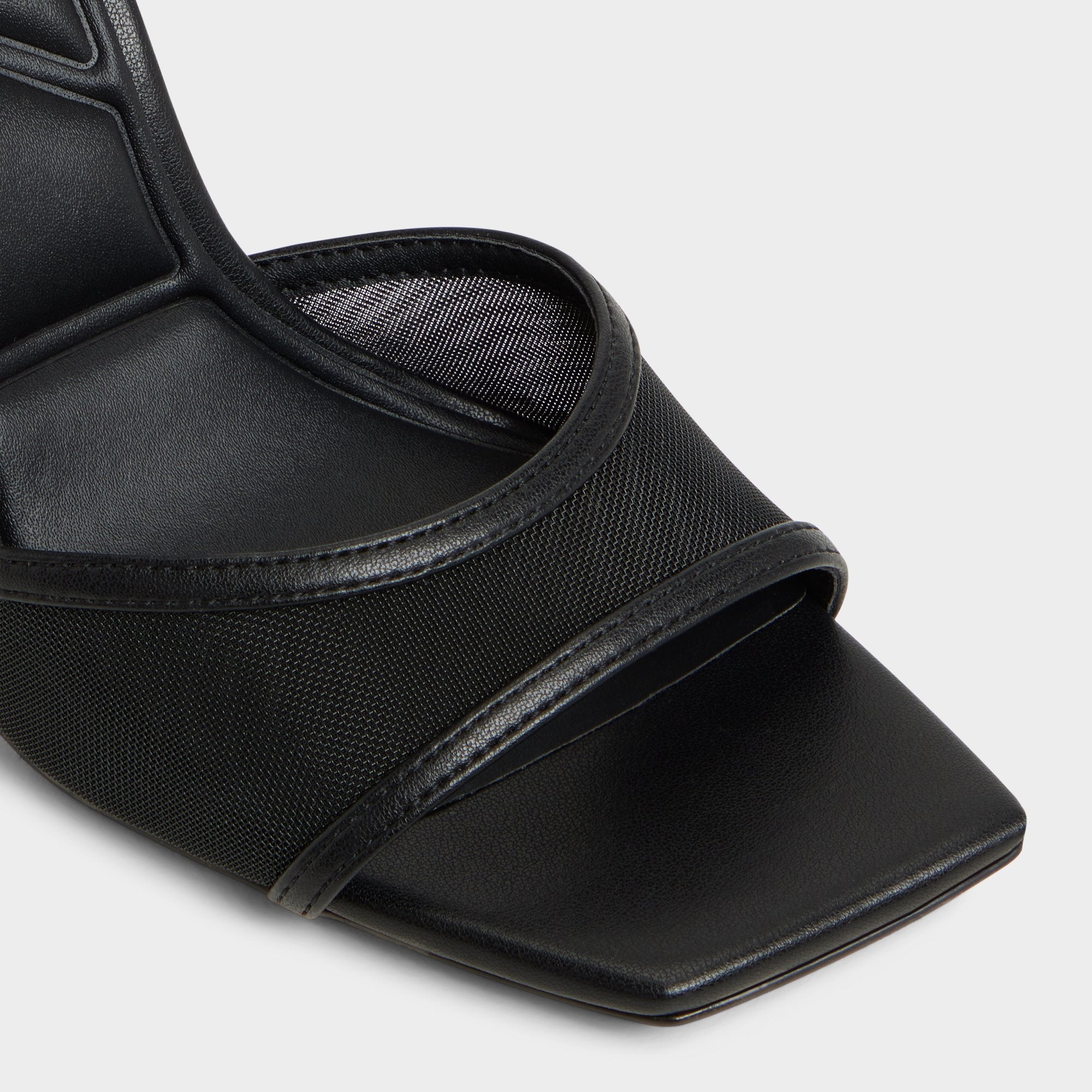 Aldo Sharra in Black 14119591 - Strappy heeled sandal, Stiletto heel