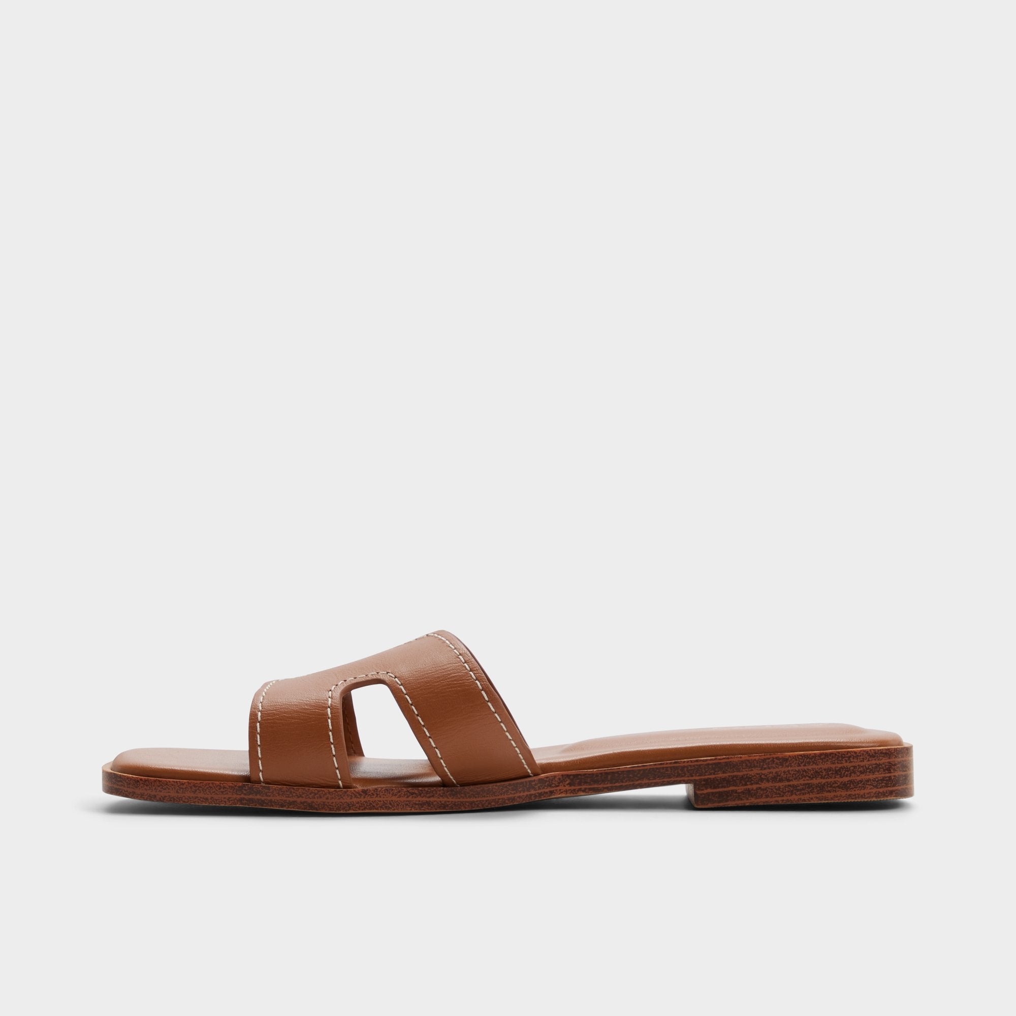 Aldo Itsandalb in Medium Brown - Slide sandal