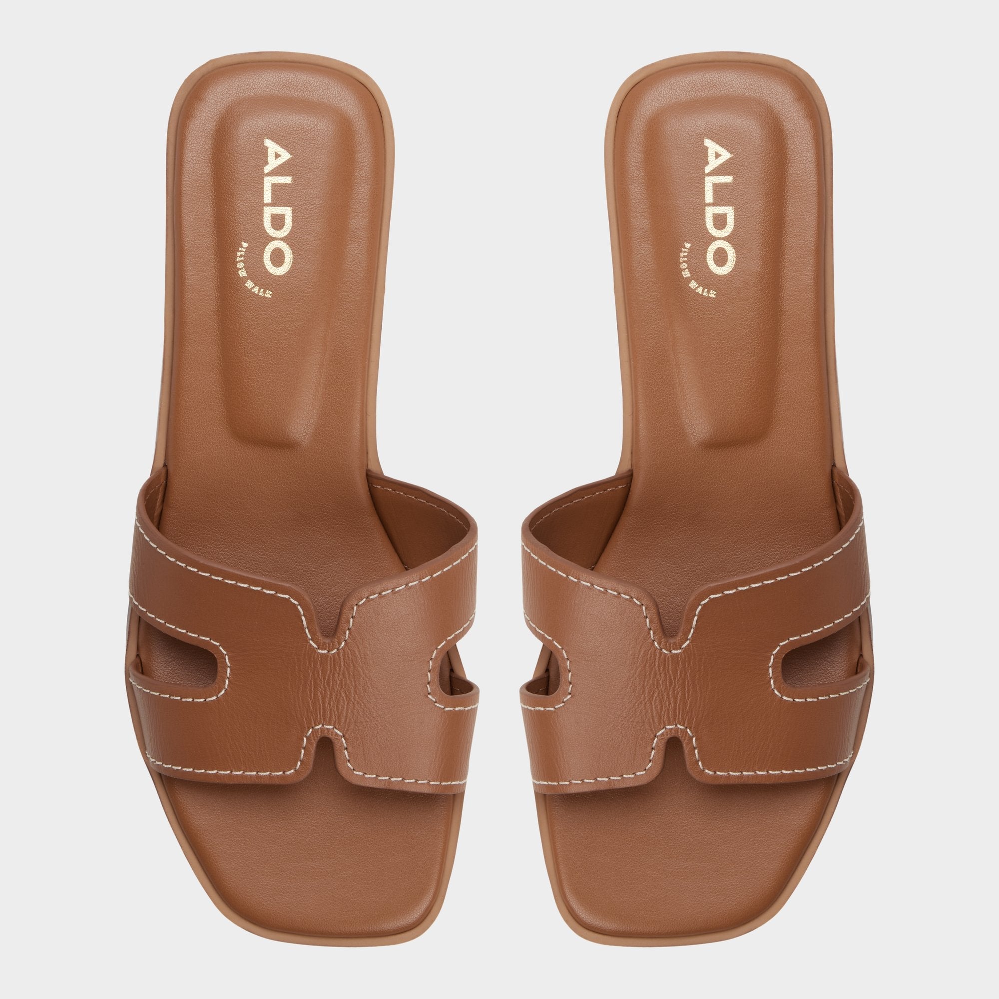 Aldo Itsandalb in Medium Brown - Slide sandal