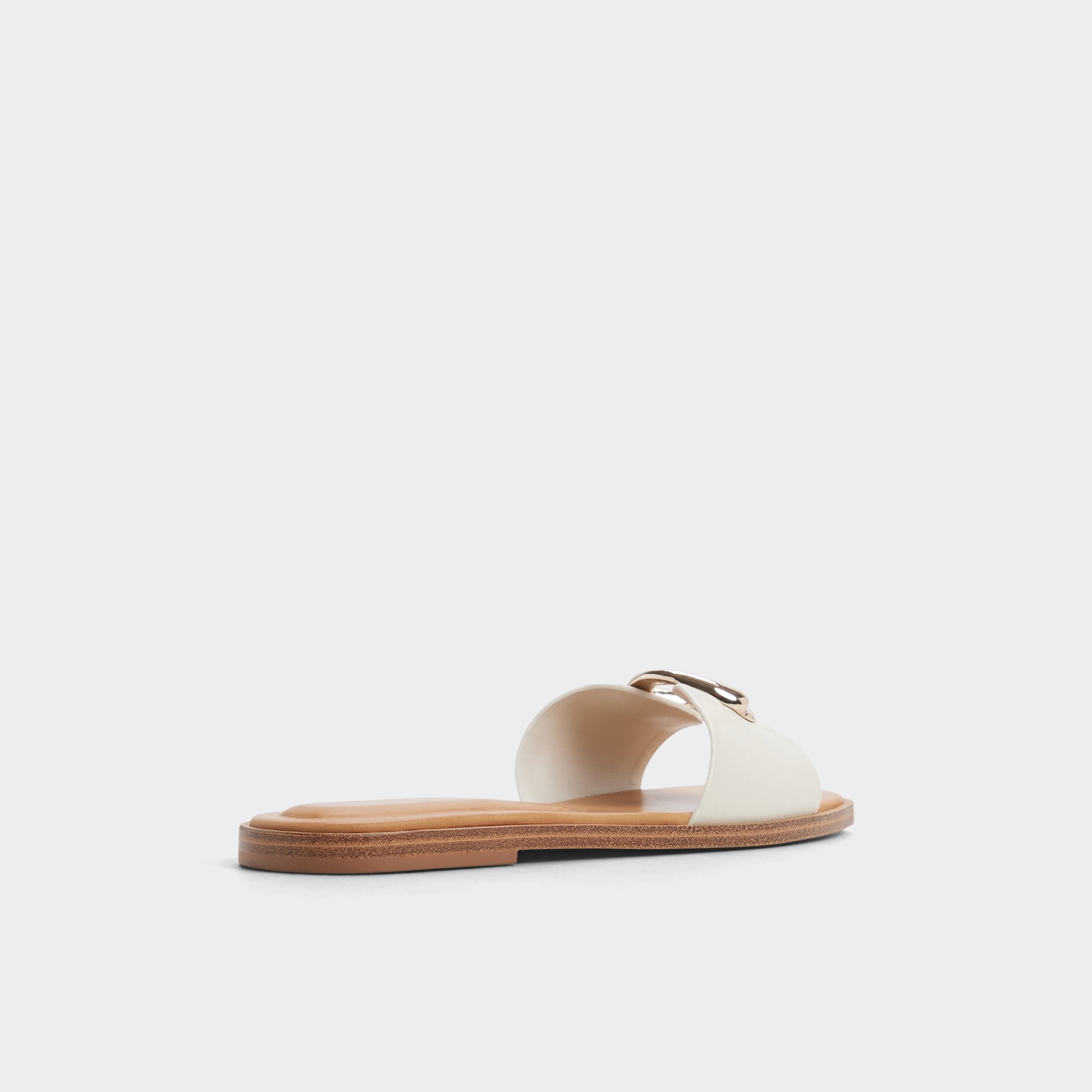 Aldo Biggin in White Bone - Slide sandal