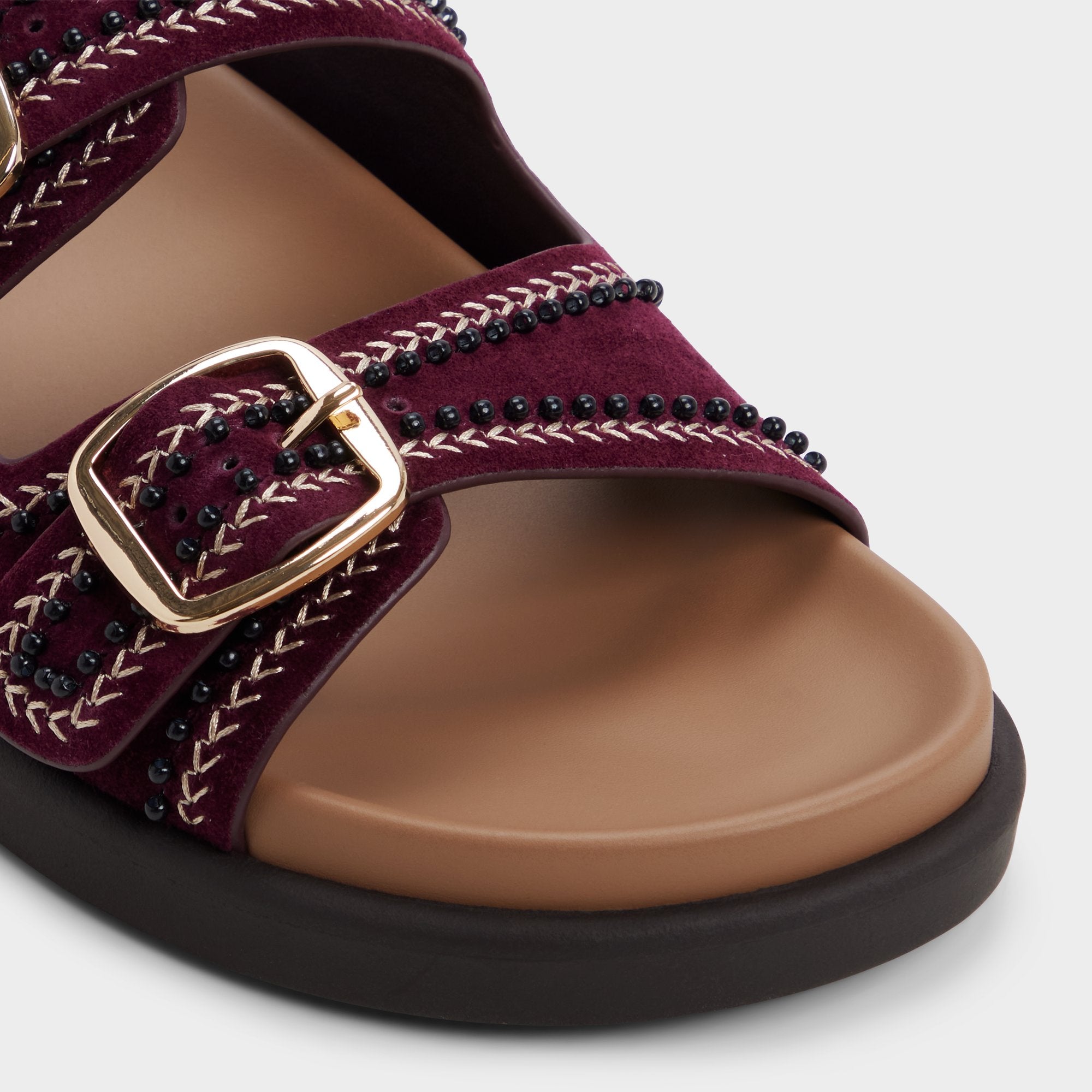Aldo Bohochic in Bordo - Footbed sandal, Footbed sandal