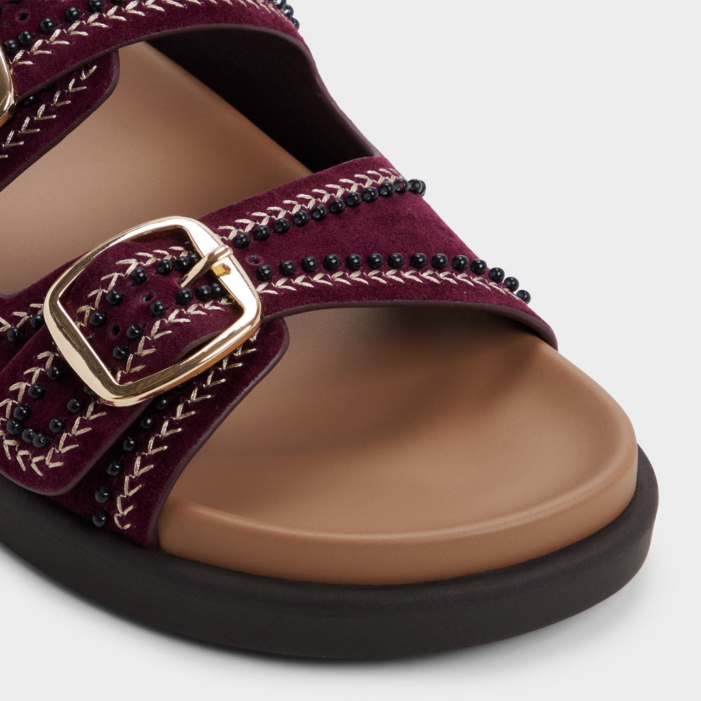 Aldo Bohochic in Bordo - Footbed sandal, Footbed sandal
