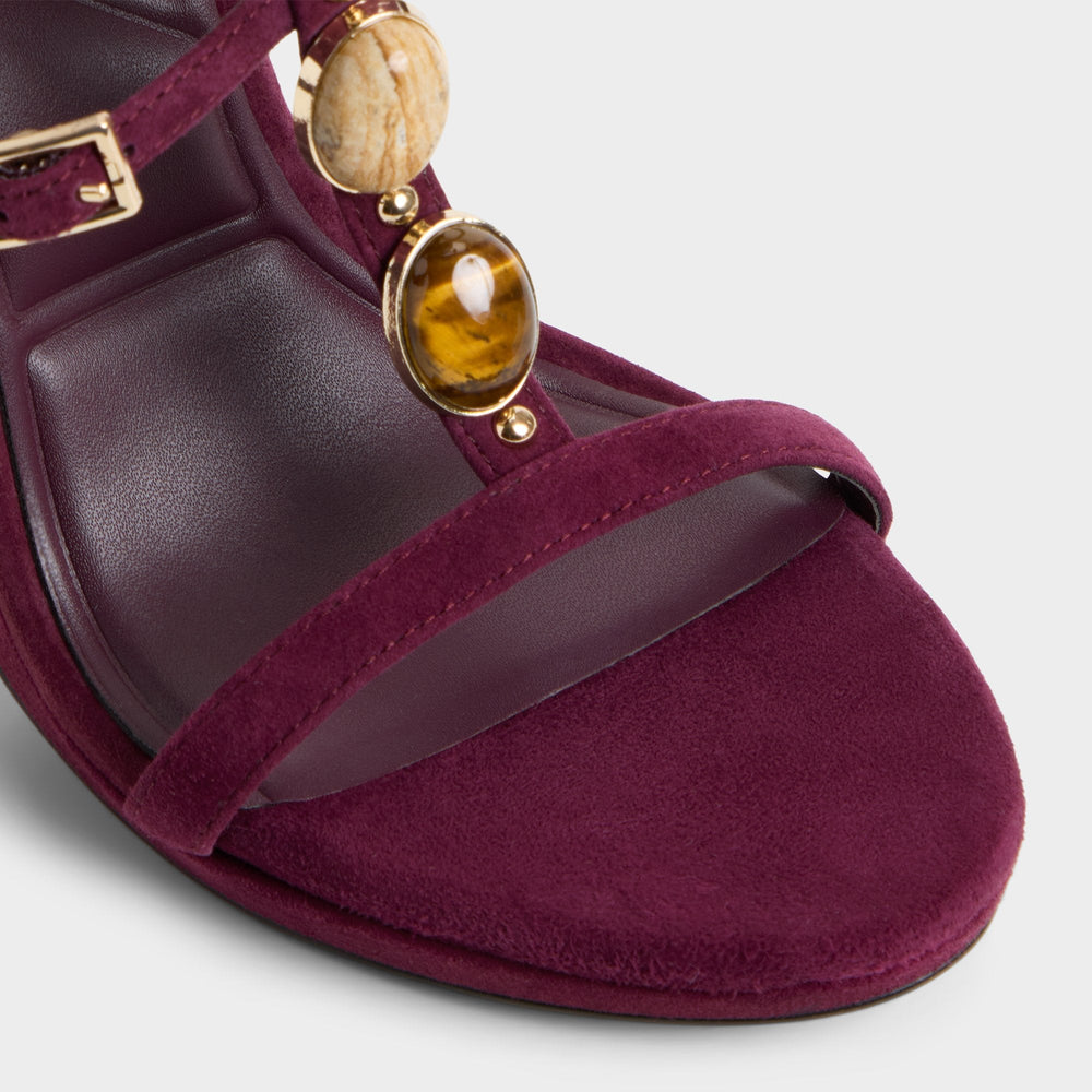 Aldo Opalia in Bordo - Strappy heeled sandal, Platform