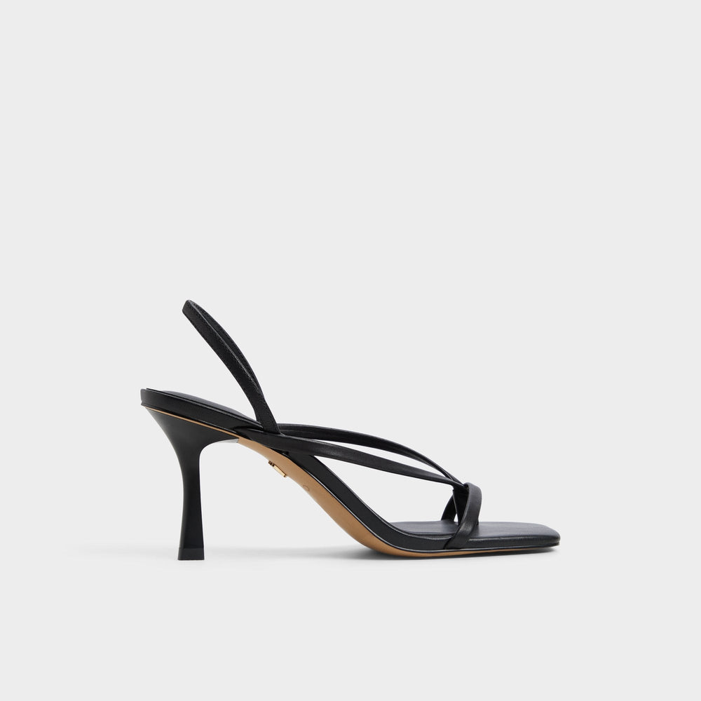 Aldo Riva Other Black Women's Strappy sandals - Sling back heeled sandal, Stiletto heel