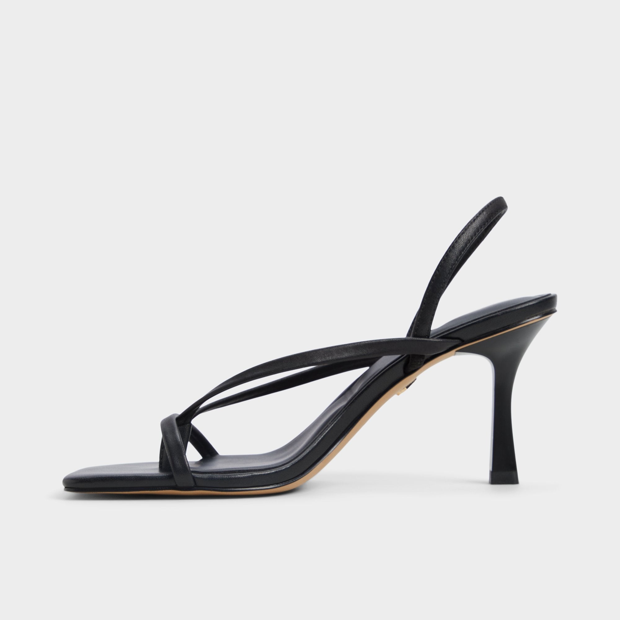 Aldo Riva Other Black Women's Strappy sandals - Sling back heeled sandal, Stiletto heel