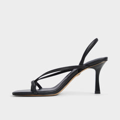 Aldo Riva Other Black Women's Strappy sandals - Sling back heeled sandal, Stiletto heel