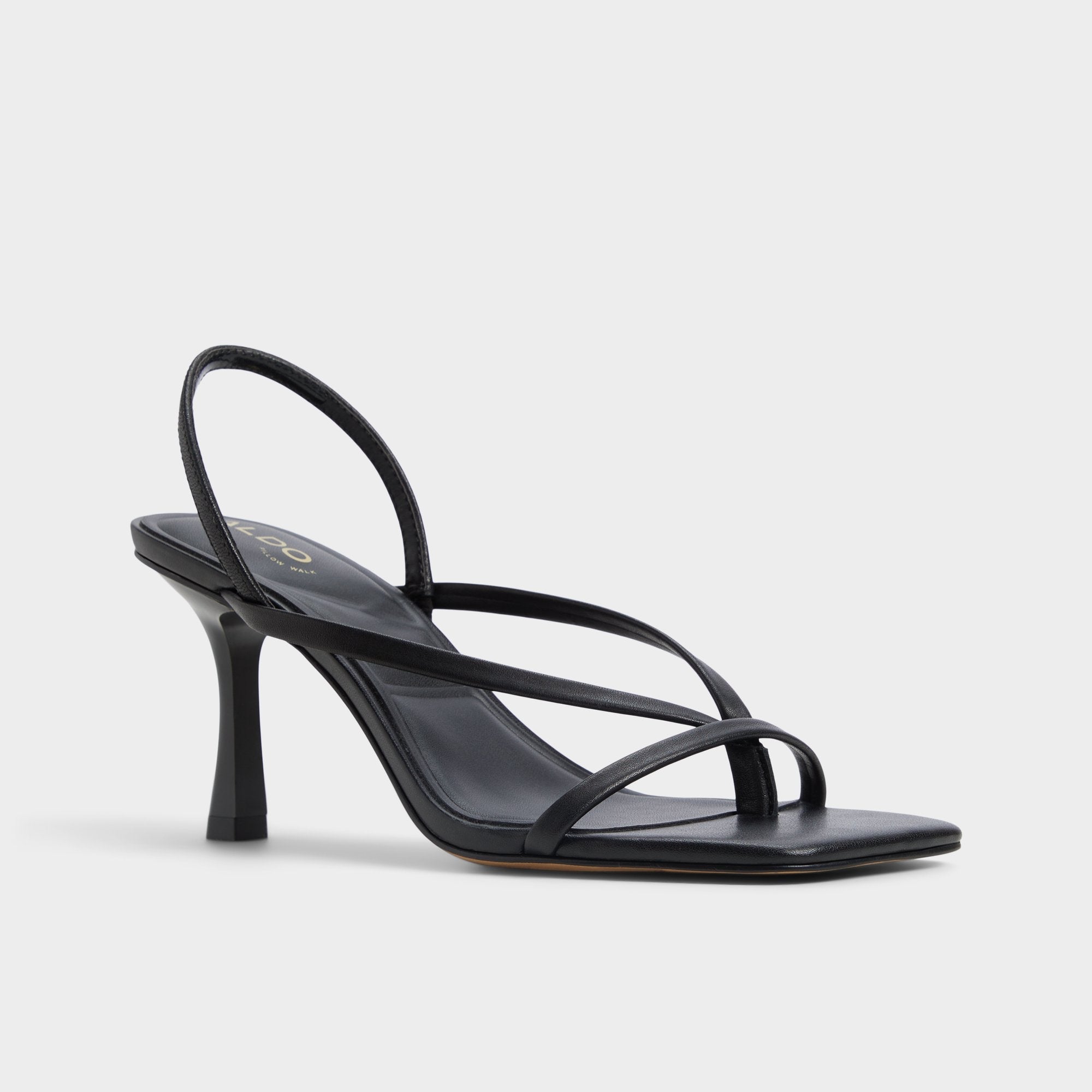 Aldo Riva Other Black Women's Strappy sandals - Sling back heeled sandal, Stiletto heel
