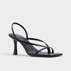 Aldo Riva Other Black Women's Strappy sandals - Sling back heeled sandal, Stiletto heel