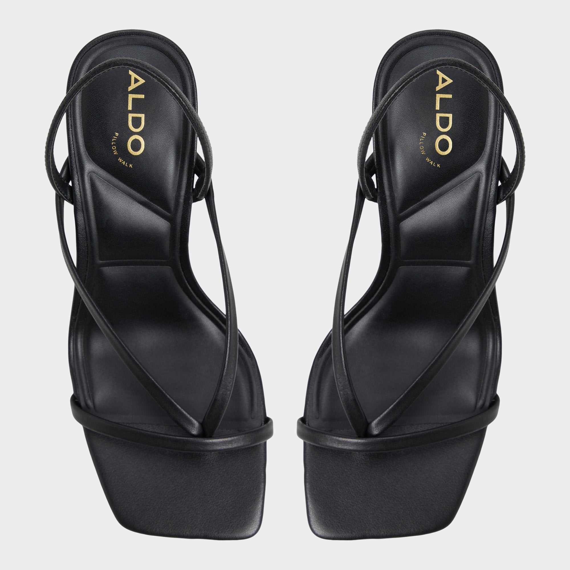 Aldo Riva Other Black Women's Strappy sandals - Sling back heeled sandal, Stiletto heel