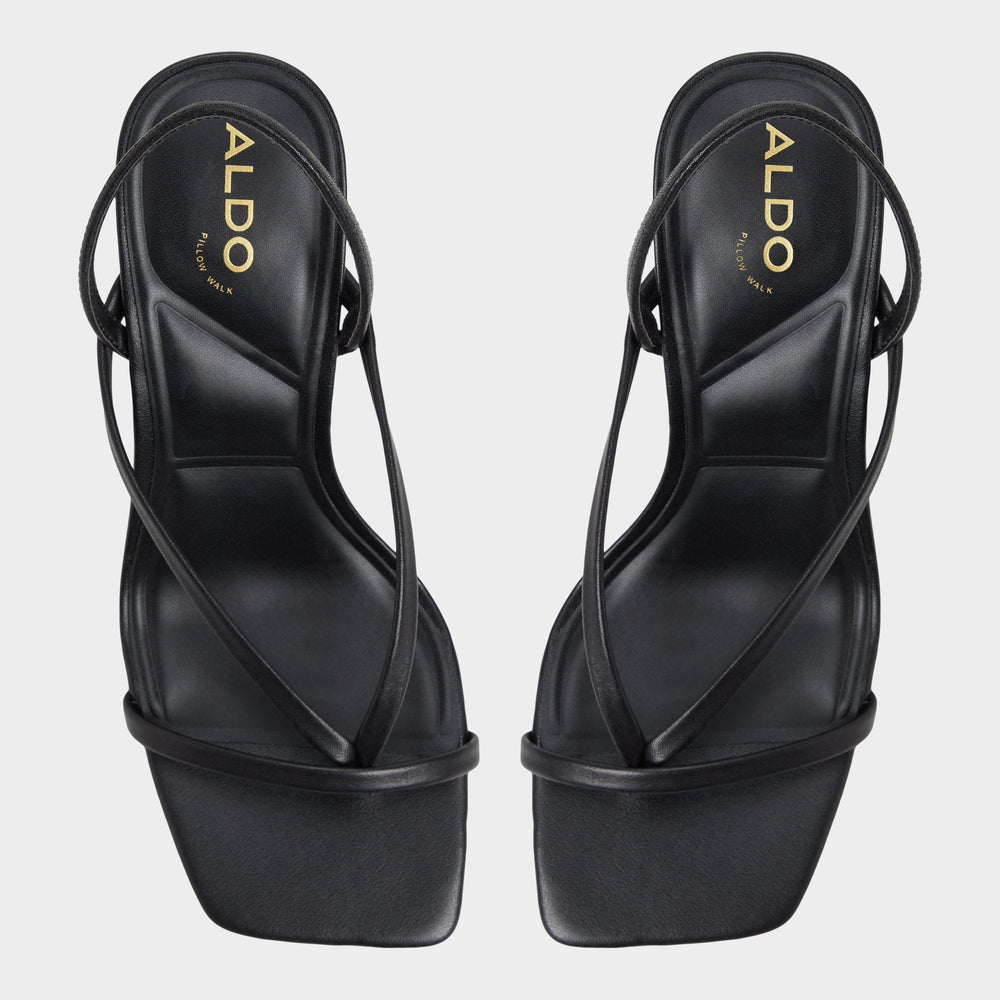 Aldo Riva Other Black Women's Strappy sandals - Sling back heeled sandal, Stiletto heel