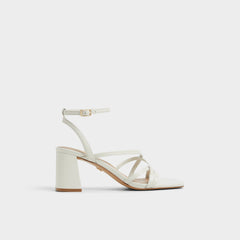 Aldo Esther Other White Women's Block heels - Strappy heeled sandal, Block heel