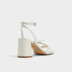 Aldo Esther Other White Women's Block heels - Strappy heeled sandal, Block heel