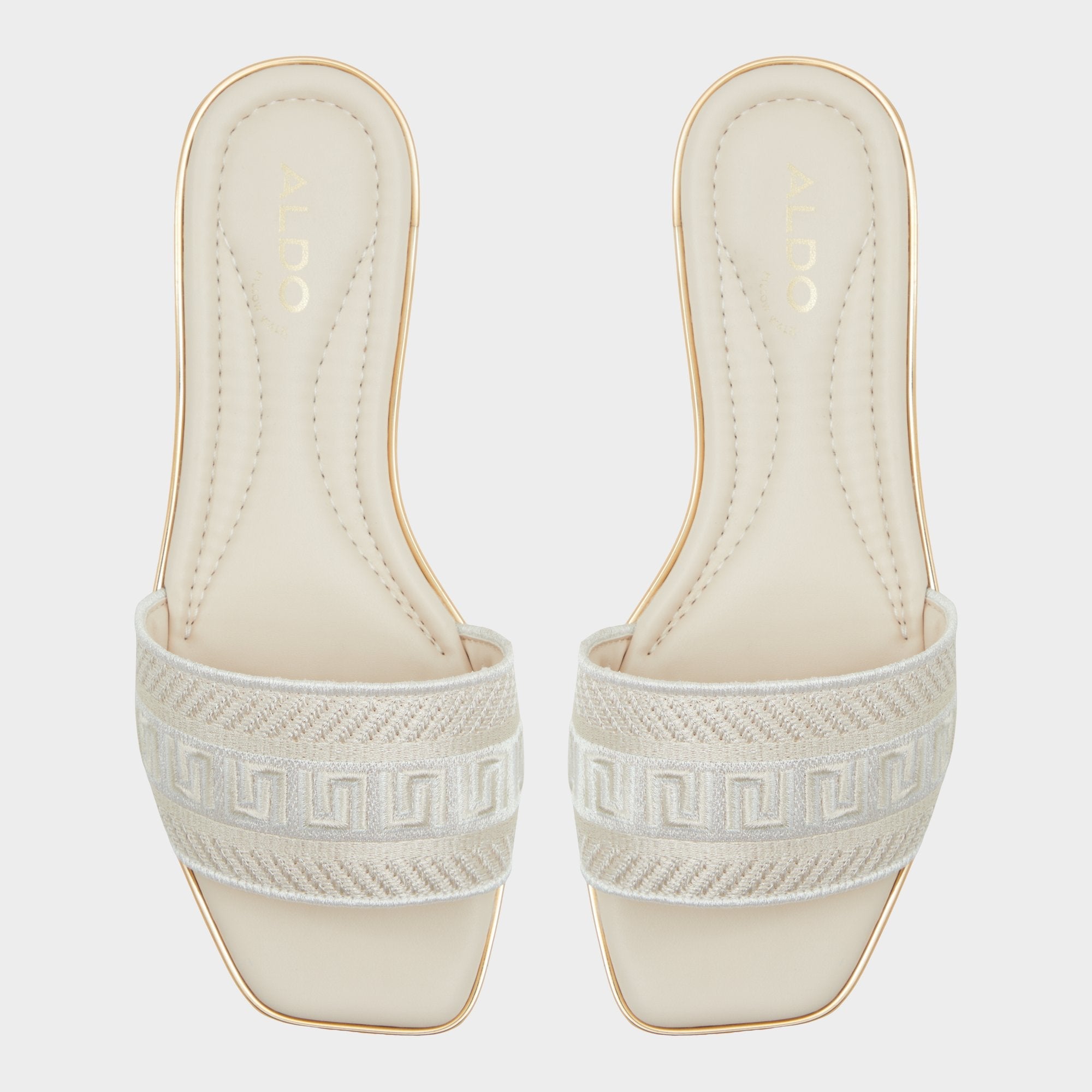 Aldo Oceania in Other Beige - Slide sandal