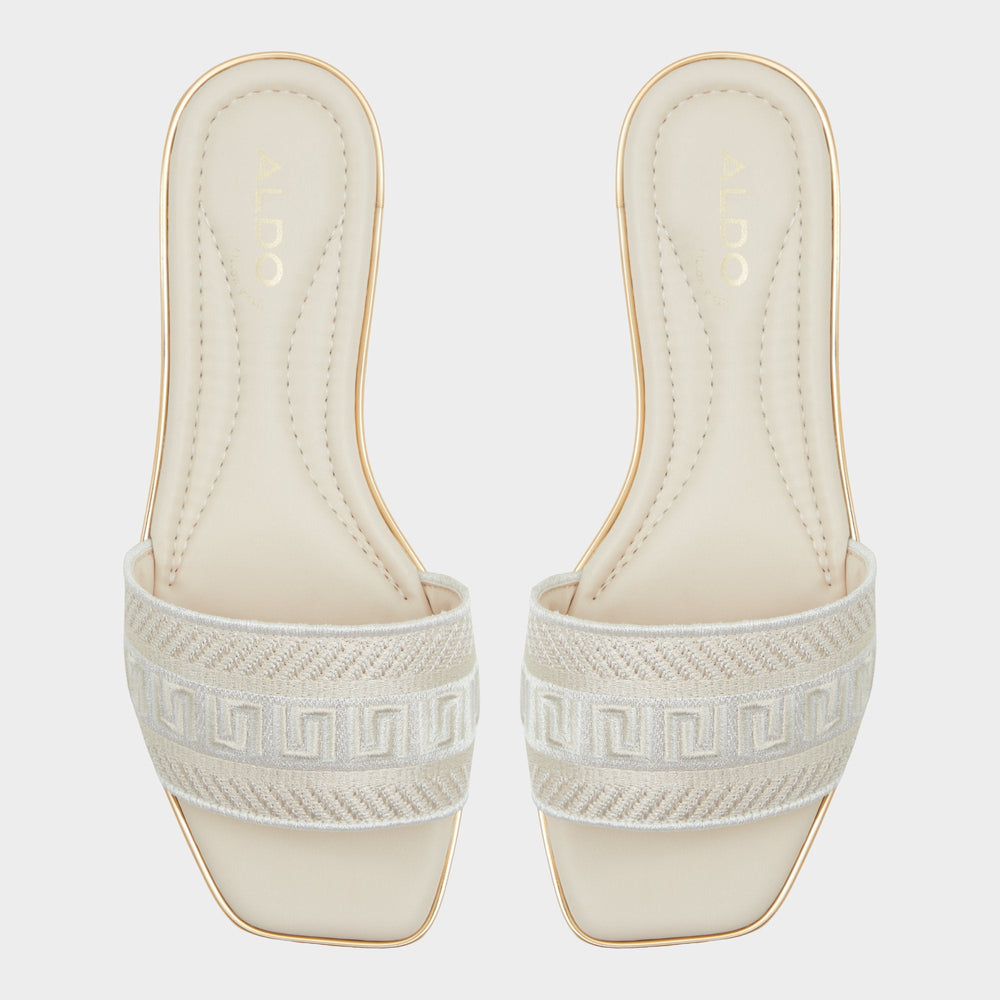 Aldo Oceania in Other Beige - Slide sandal