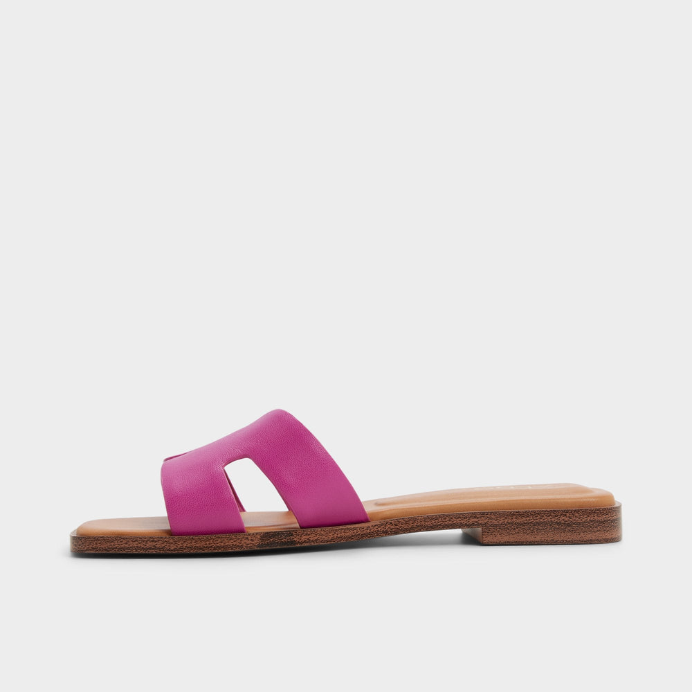 Aldo Itsandal in Dark Pink - Slide sandal