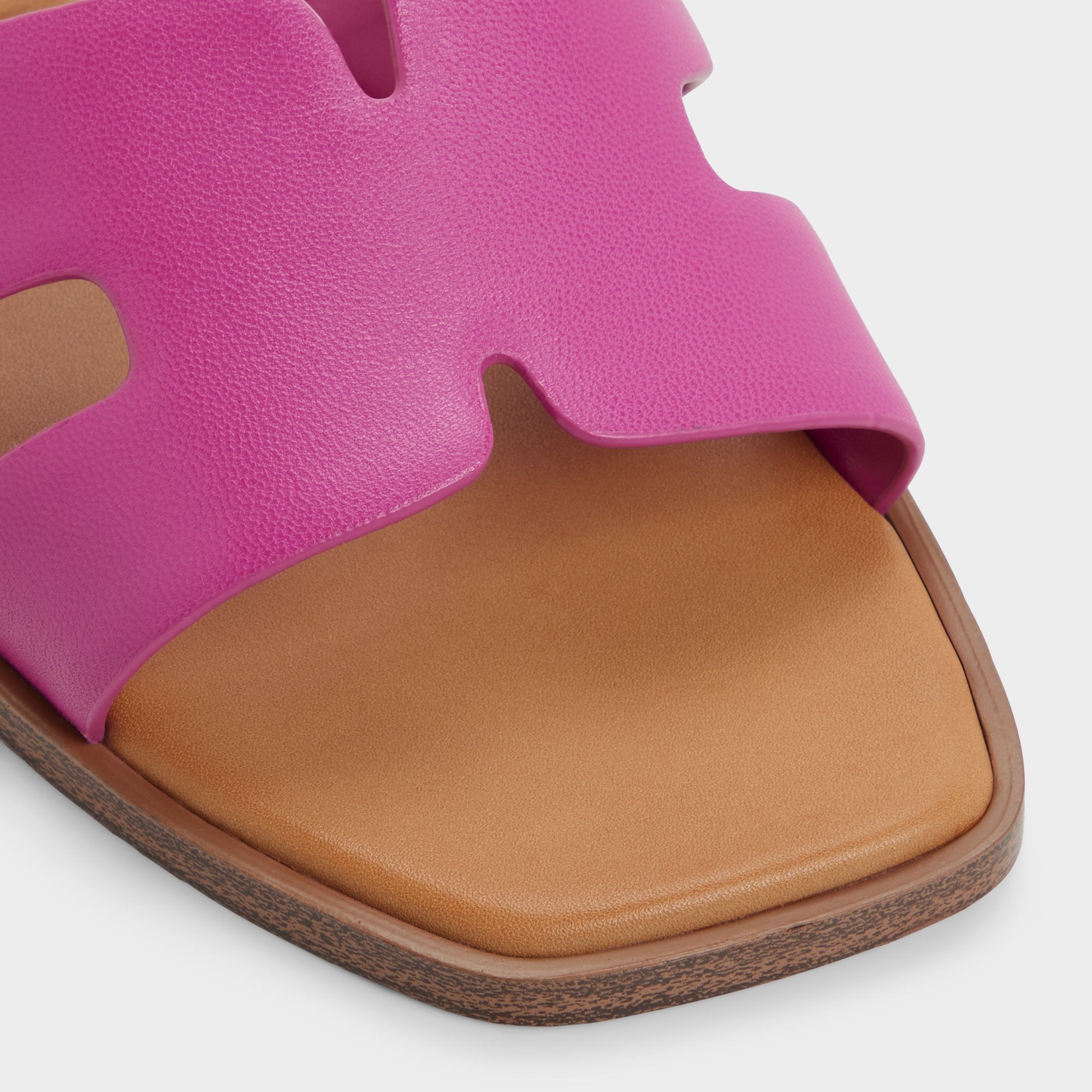 Aldo Itsandal in Dark Pink - Slide sandal