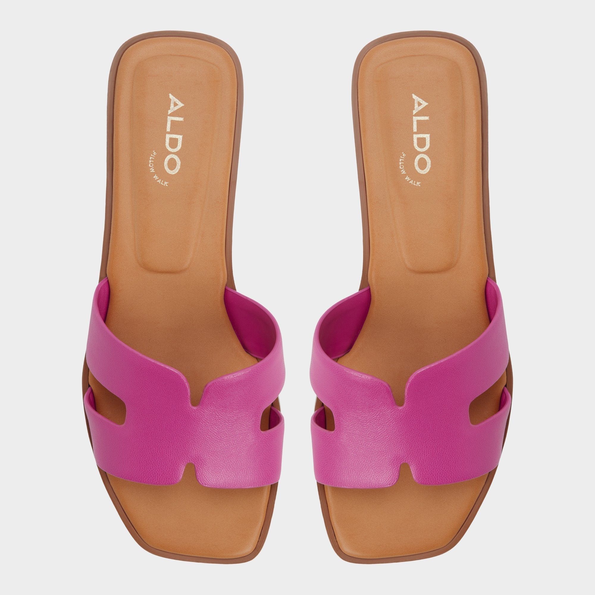 Aldo Itsandal in Dark Pink - Slide sandal